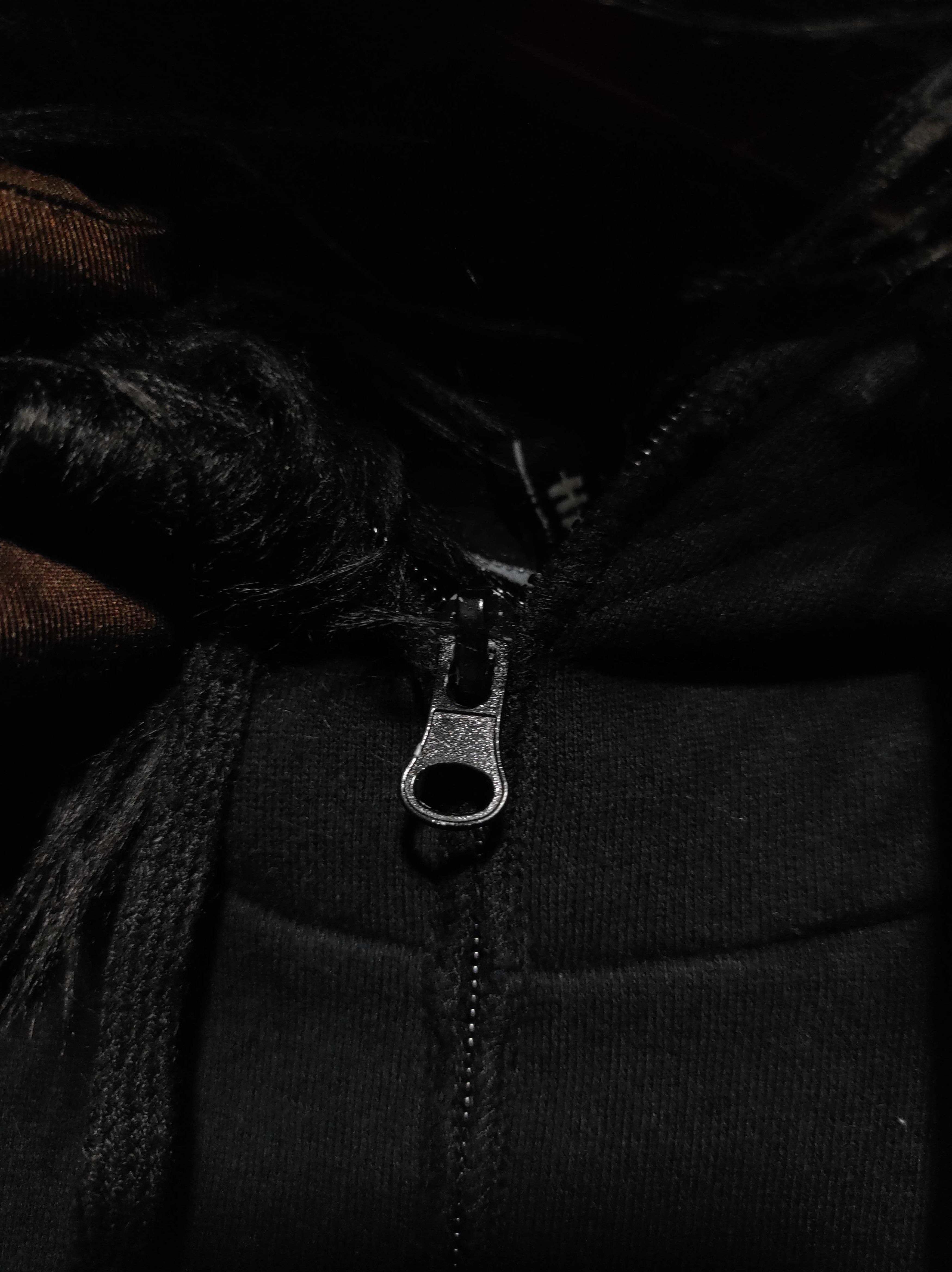 Hysteric Glamour Hammered Zip Fur Hoodie i6w9 LGB style Size US M / EU 48-50 / 2 - 9 Thumbnail