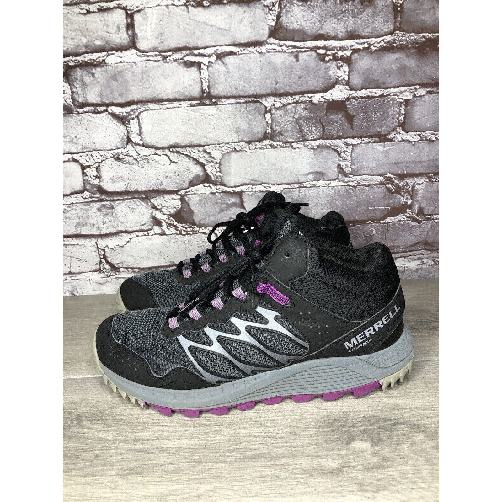 Merrell Merrell Wildwood Mid Waterproof Trail Running Hiking Shoes W Size US 9.5 / IT 39.5 - 5 Thumbnail