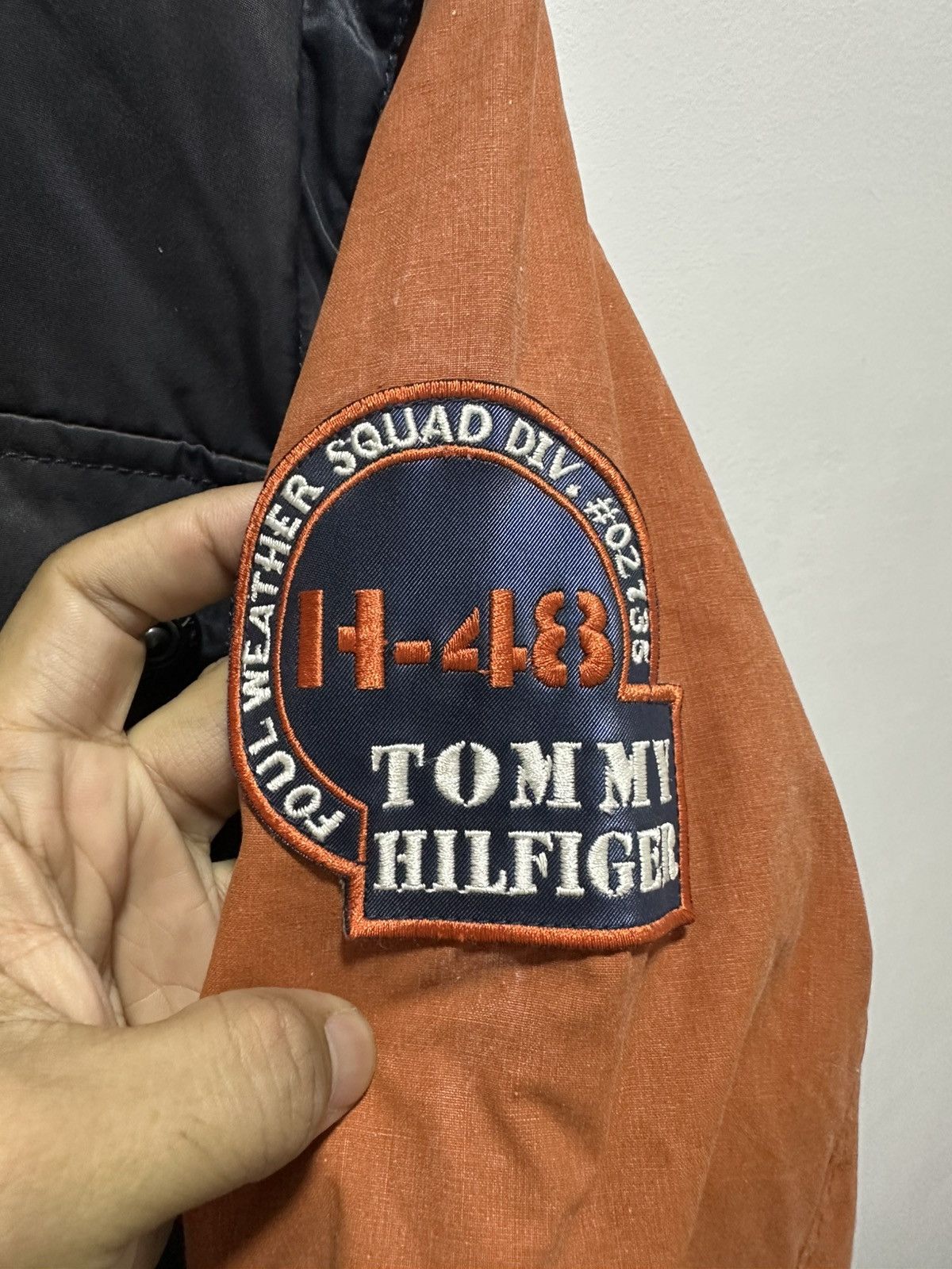 Tommy Hilfiger × Vintage VTG 90 Tommy Hilfiger Rescue Squad Jacket Foul Weather issue Size US M / EU 48-50 / 2 - 7 Thumbnail
