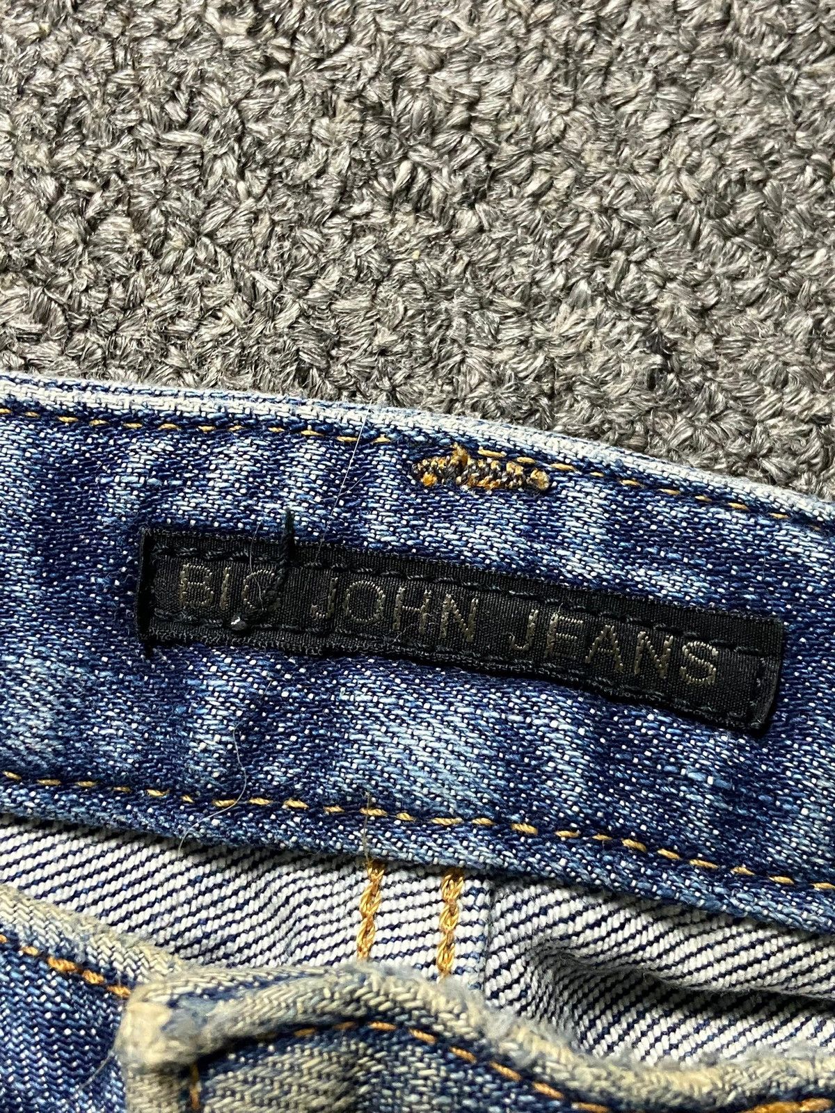 Big John Vintage Big John Distressed Denim Jeans (154) Size US 29 - 3 Thumbnail