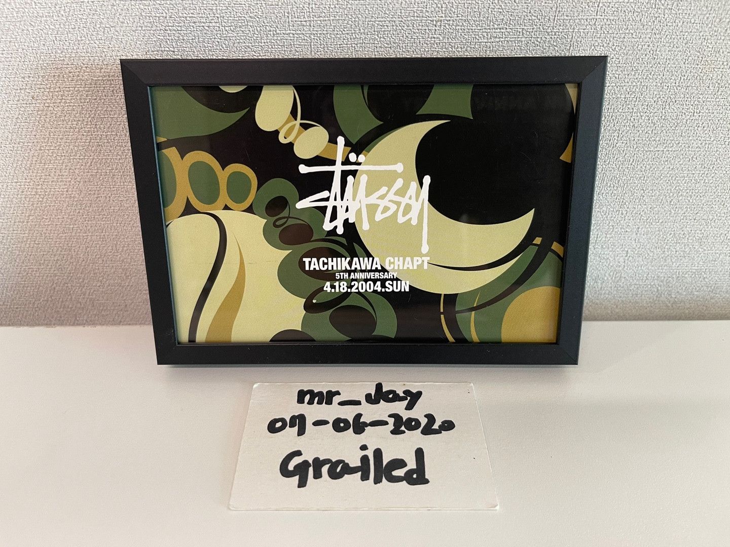 Stussy Stussy TACHIKAWA CHAPT art Postercards 2004 Size ONE SIZE - 3 Thumbnail