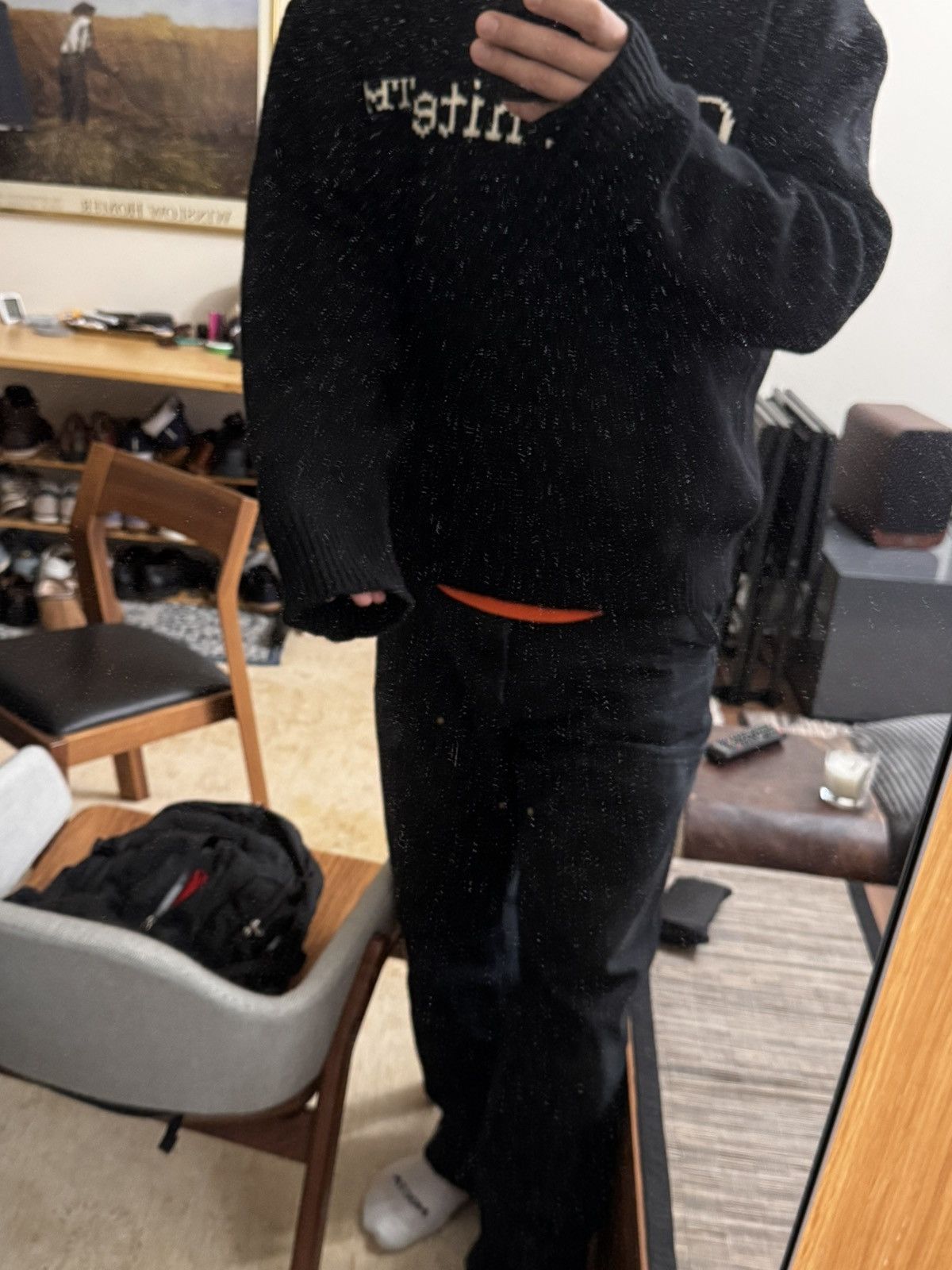Off-White Off-White Sweater Oversized XL Size US XL / EU 56 / 4 - 13 Thumbnail