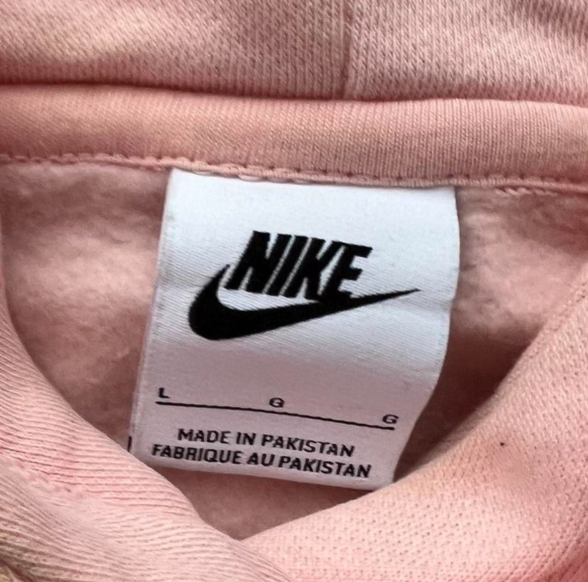 Nike × Vintage Nike center swoosh hoodie Size US L / EU 52-54 / 3 - 4 Thumbnail