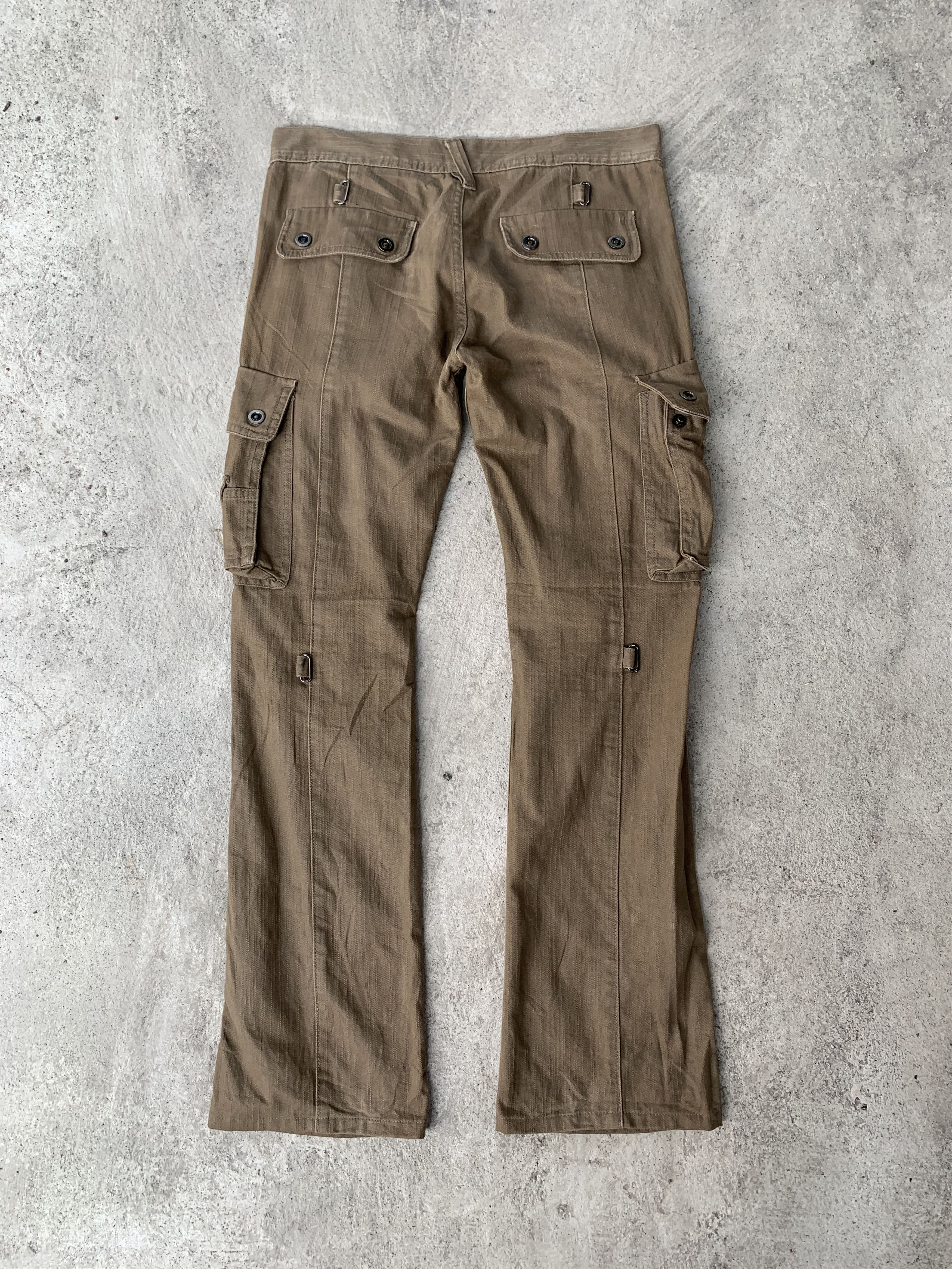 Tornado Mart Tornado mart cargo flare pants Size US 34 / EU 50 - 3 Thumbnail