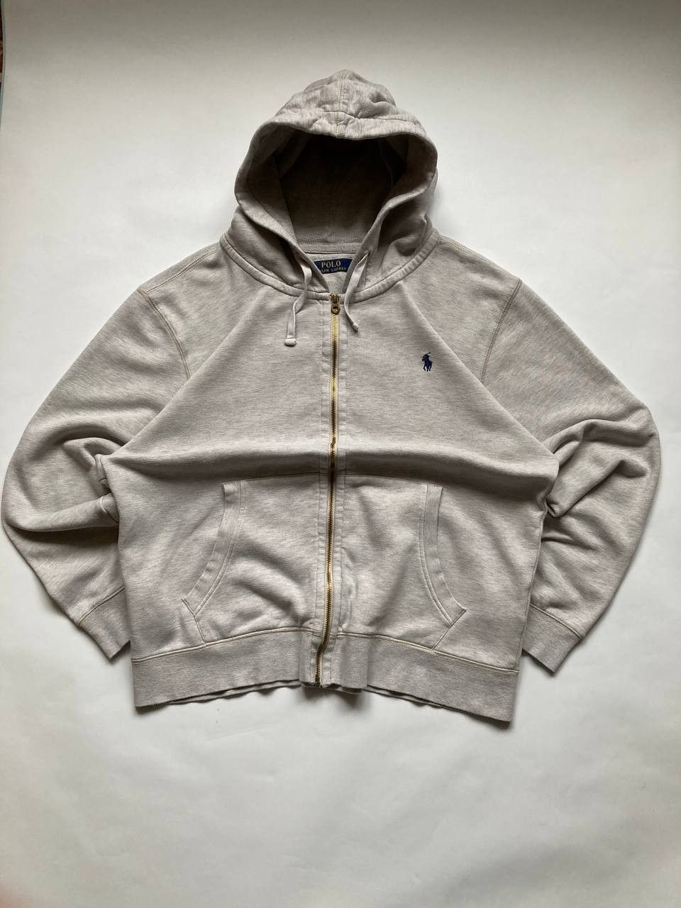 Polo Ralph Lauren × Vintage VERY RARE Vintage Polo Ralph Lauren Zip Up Hoodie Size US XL / EU 56 / 4 - 1 Thumbnail
