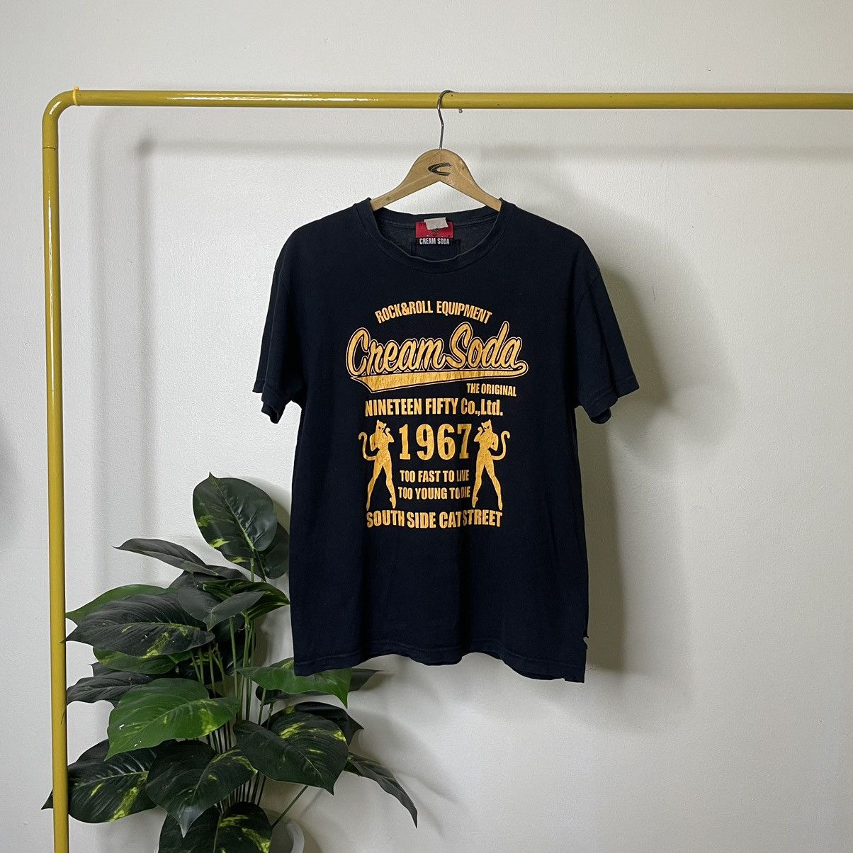 Japanese Brand × Seditionaries Cream Soda 50th Anniversary Seditionaries Cyber Gothic Tee Size US M / EU 48-50 / 2 - 1 Thumbnail