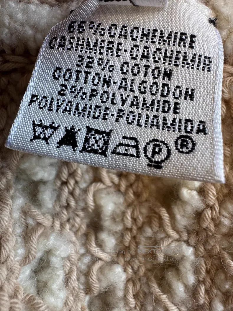 Hermes Hermes Cashmere zippered jacket, 66% cashmere, 32% wool Size XS / US 0-2 / IT 36-38 - 9 Thumbnail
