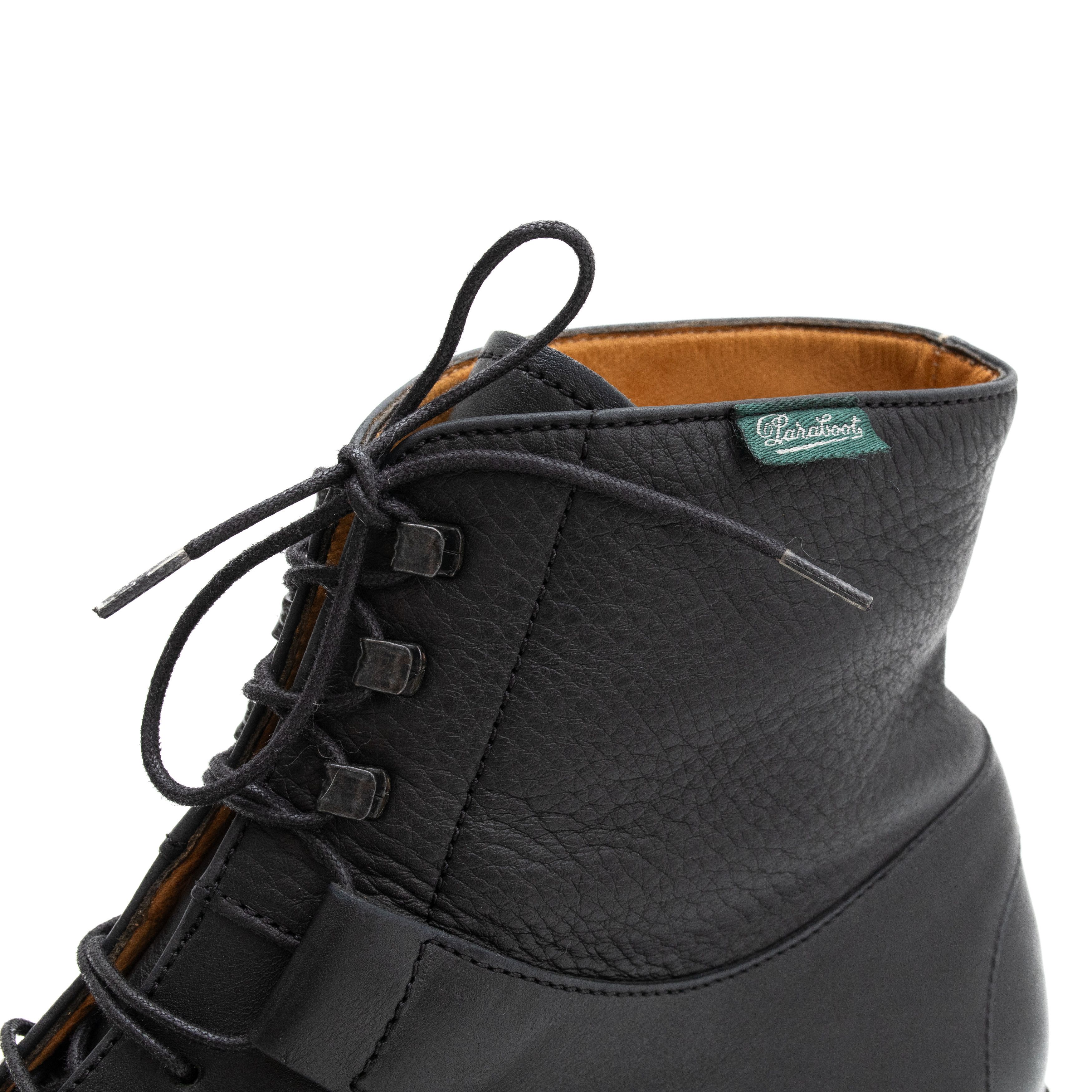 Bottes Motard Paraboot En Cuir Noir - Taille 40 EU (7 US) - Neuves Sans Emballage
