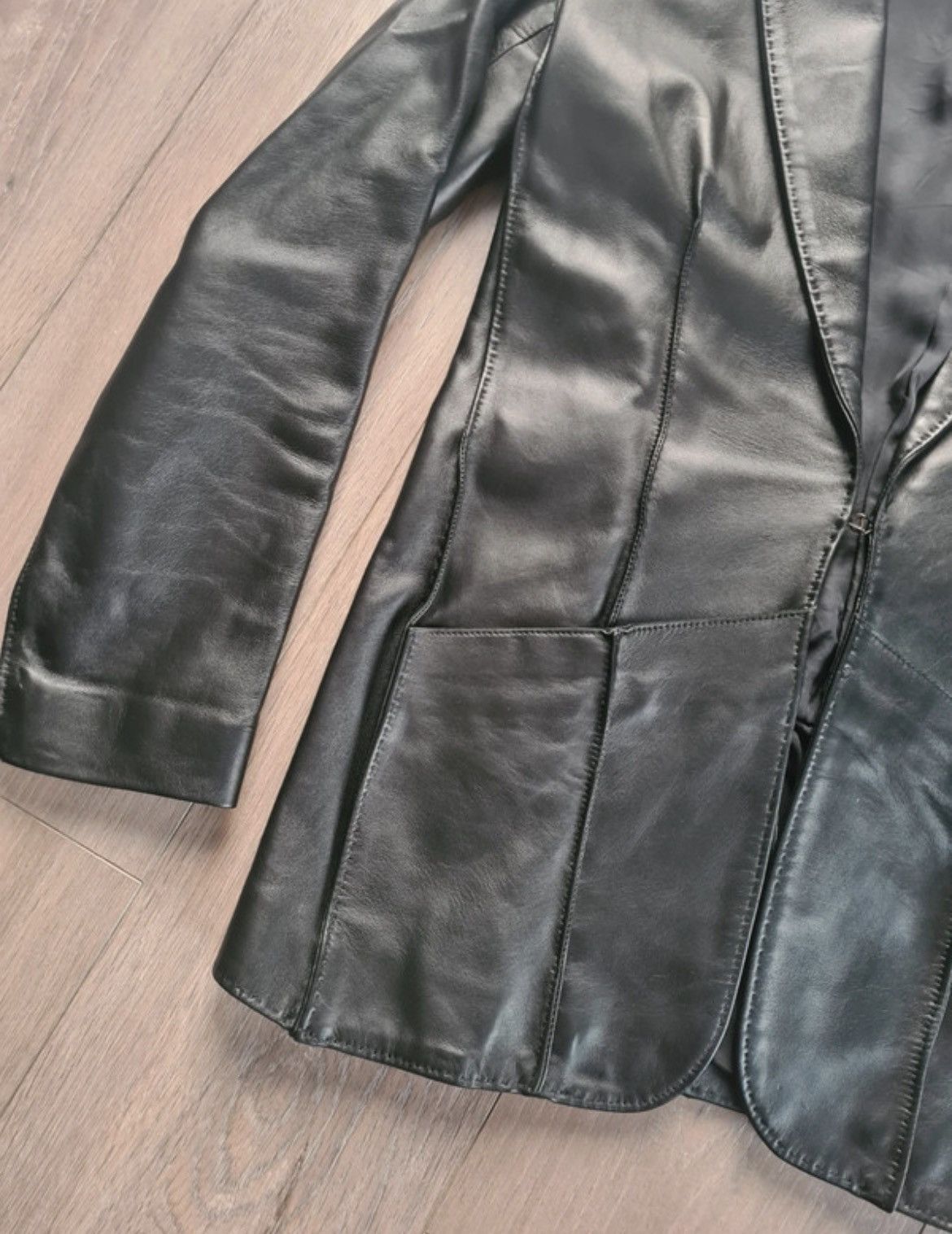 Simonetta Ravizza Simonetta Ravizza black leather jacket new S Size S / US 4 / IT 40 - 7 Thumbnail