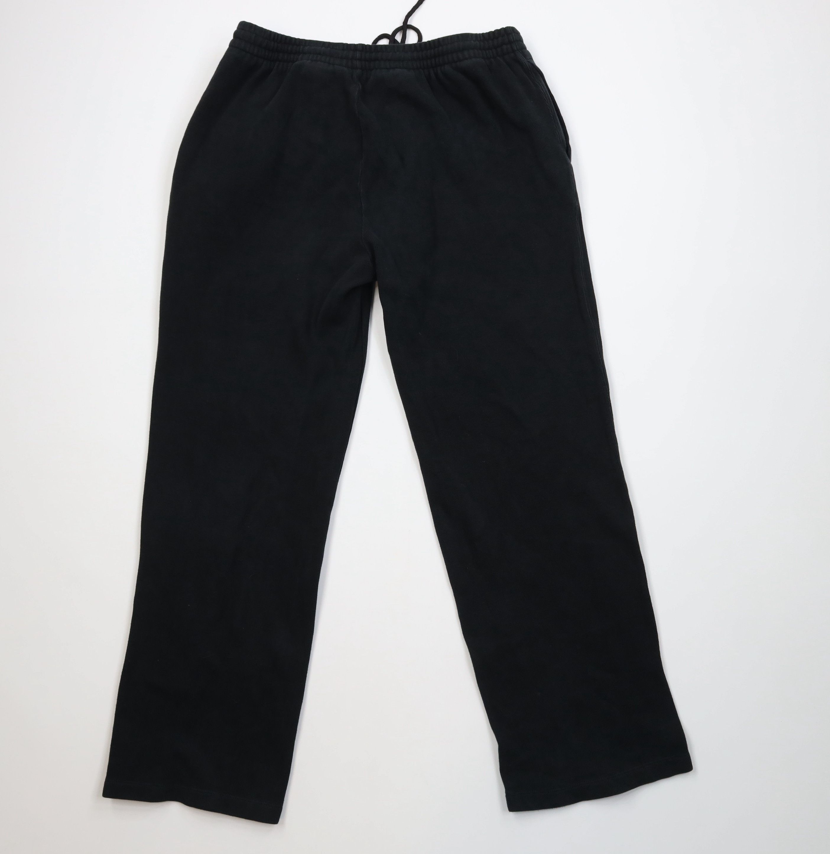 Polo Ralph Lauren Vintage 90s Ralph Lauren Ribbed Knit Wide Leg Sweatpants Size US 36 / EU 52 - 11 Thumbnail