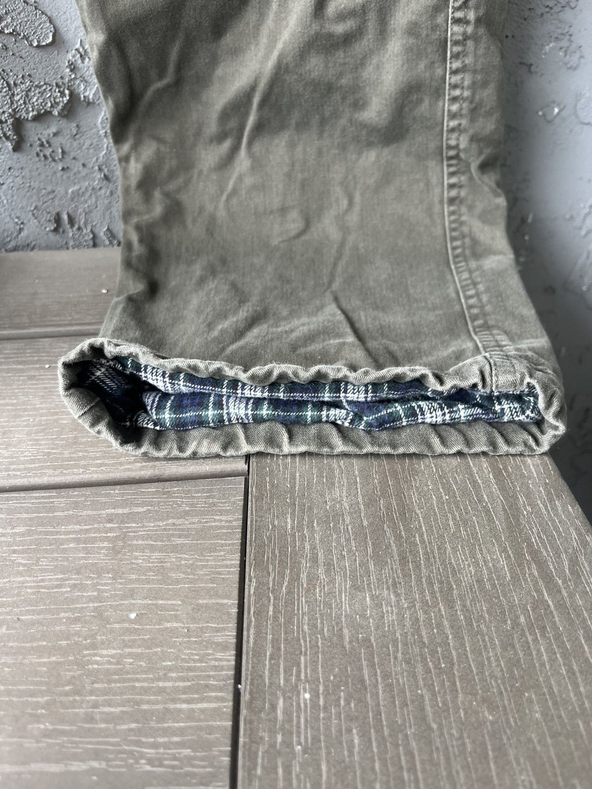 Woolrich Woolen Mills Vintage Woolrich Flannel-Lined Cargo Pants Size 34 Size US 34 / EU 50 - 2 Thumbnail