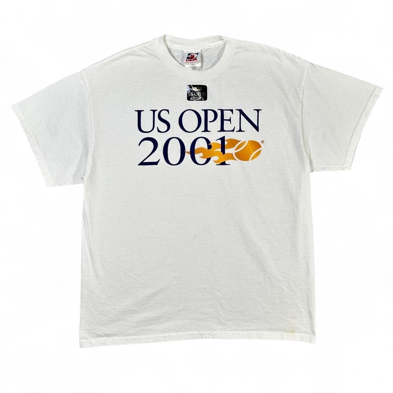 Vintage Vintage Official USTA US Open 2001 Shirt Size US XL / EU 56 / 4 - 1 Thumbnail