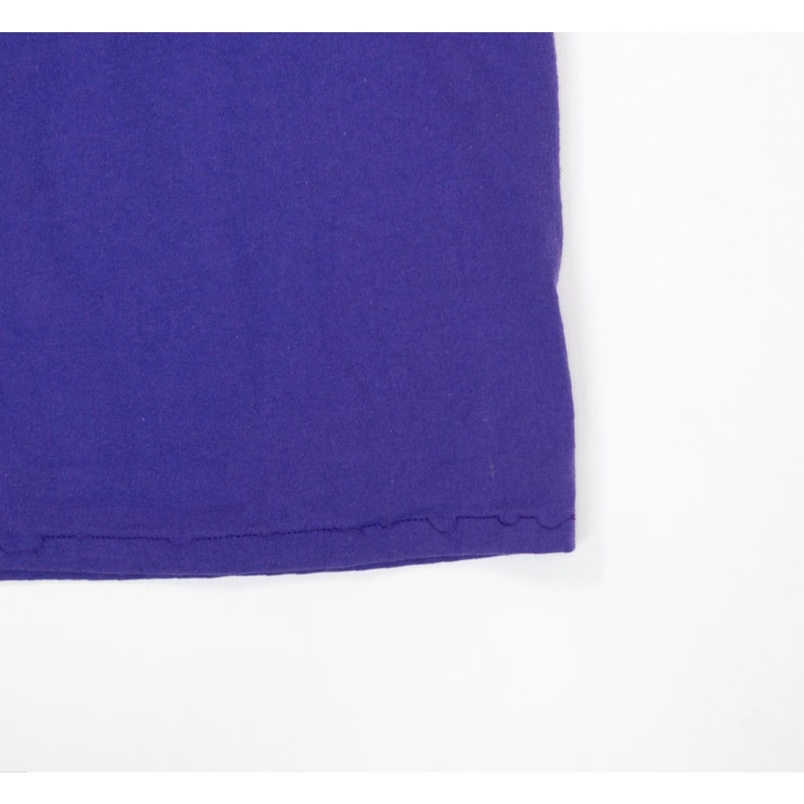 Hanes VINTAGE Hanes Ocean T-Shirt Womens XL Purple 80s 90s Nautical Ocean Seashells Starfish Glitter Cotton Polyester Knit Crew Neck Short Sleeve Size XL / US 12-14 / IT 48-50 - 6 Thumbnail