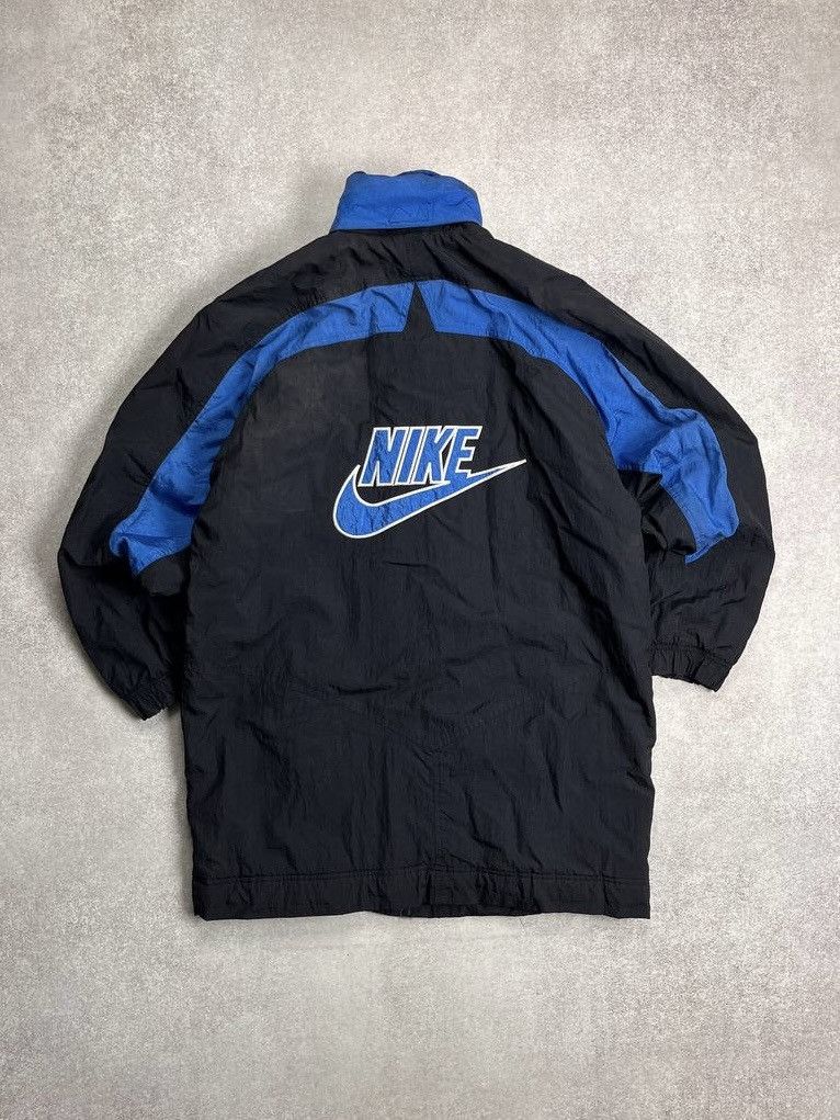 Nike Vintage Nike Big Swoosh Long Parka Jacket S Size US S / EU 44-46 / 1 - 1 Thumbnail