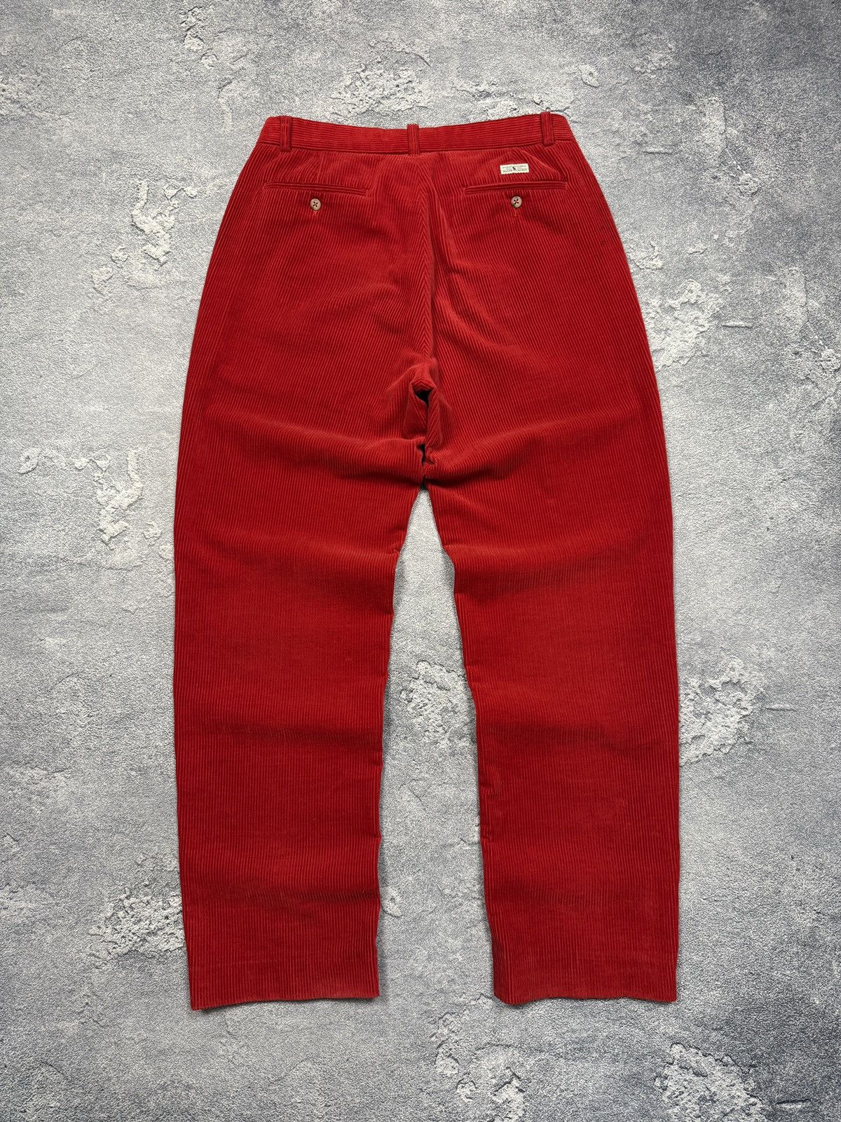 Polo Ralph Lauren × Ralph Lauren × Vintage Polo Ralph Lauren Velvet Pants size 33 Size US 33 - 1 Thumbnail