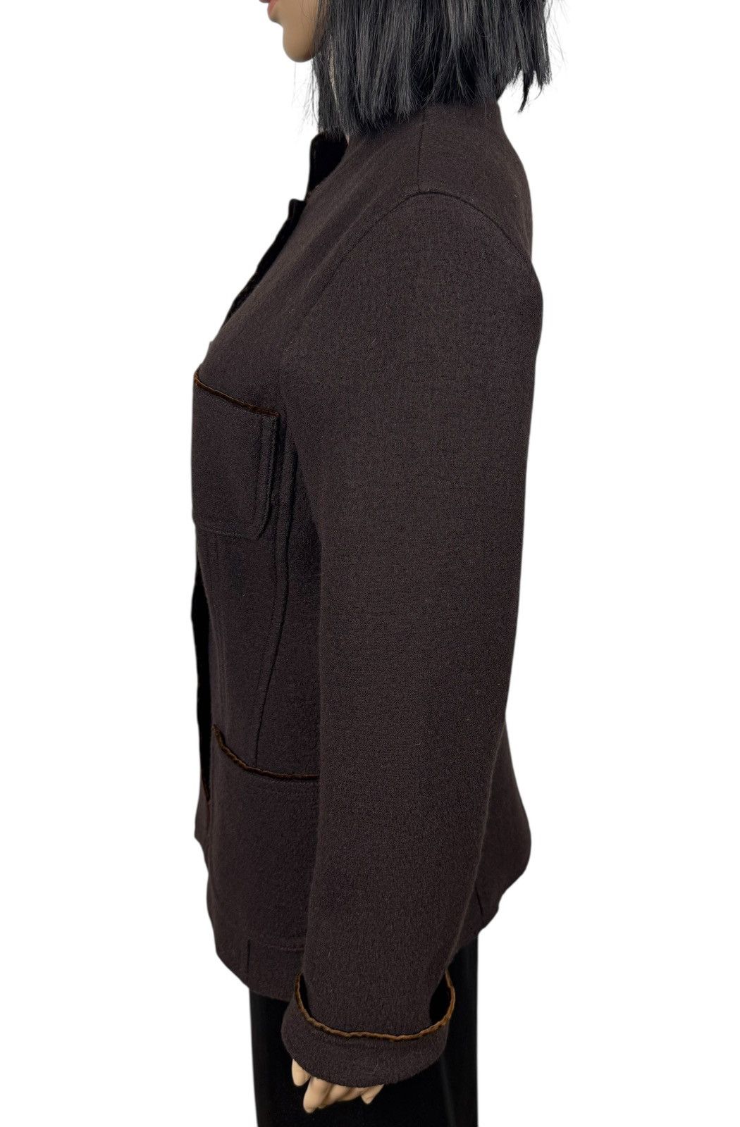 Bogner Bogner Virgin Wool Knit Jacket Womens size US10 Size L / US 10 / IT 46 - 9 Thumbnail