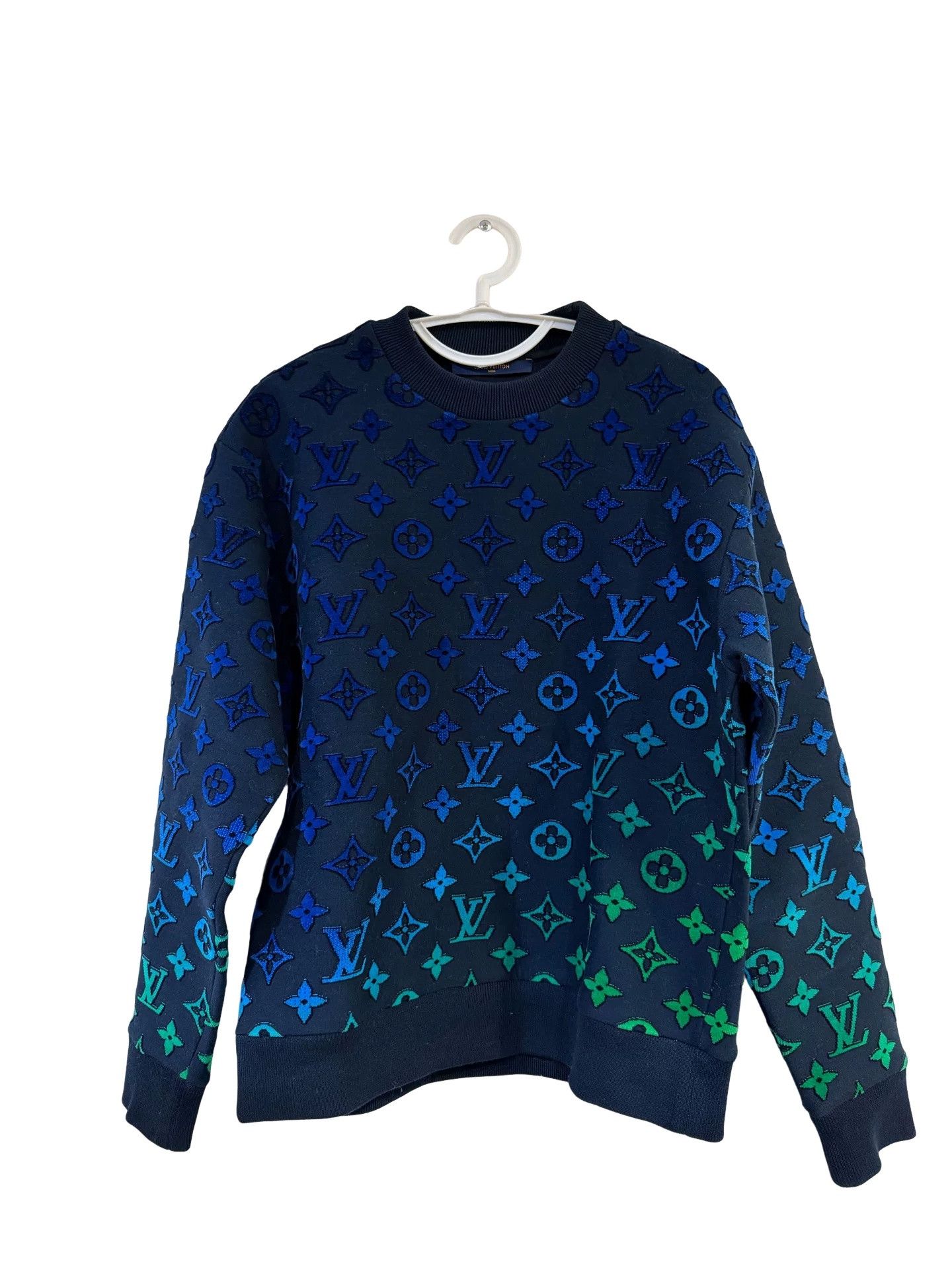 Louis Vuitton Louis Vuitton Gradient Monogram Sweatshirt XS Size US XS / EU 42 / 0 - 1 Thumbnail