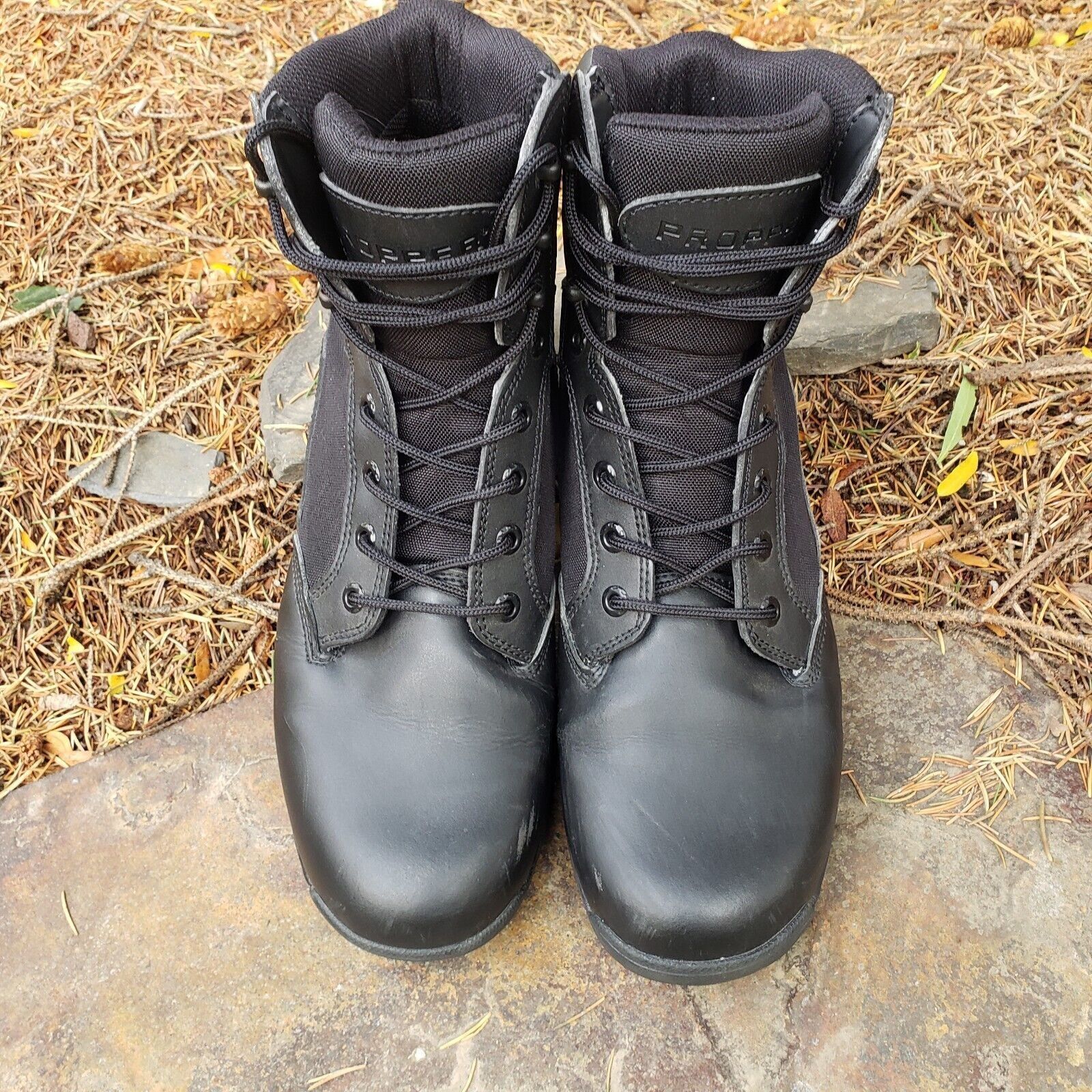 Propper Propper Tactical Boots Mens Size 13 M Black Leather Duraligh Size US 13 / EU 46 - 2 Thumbnail