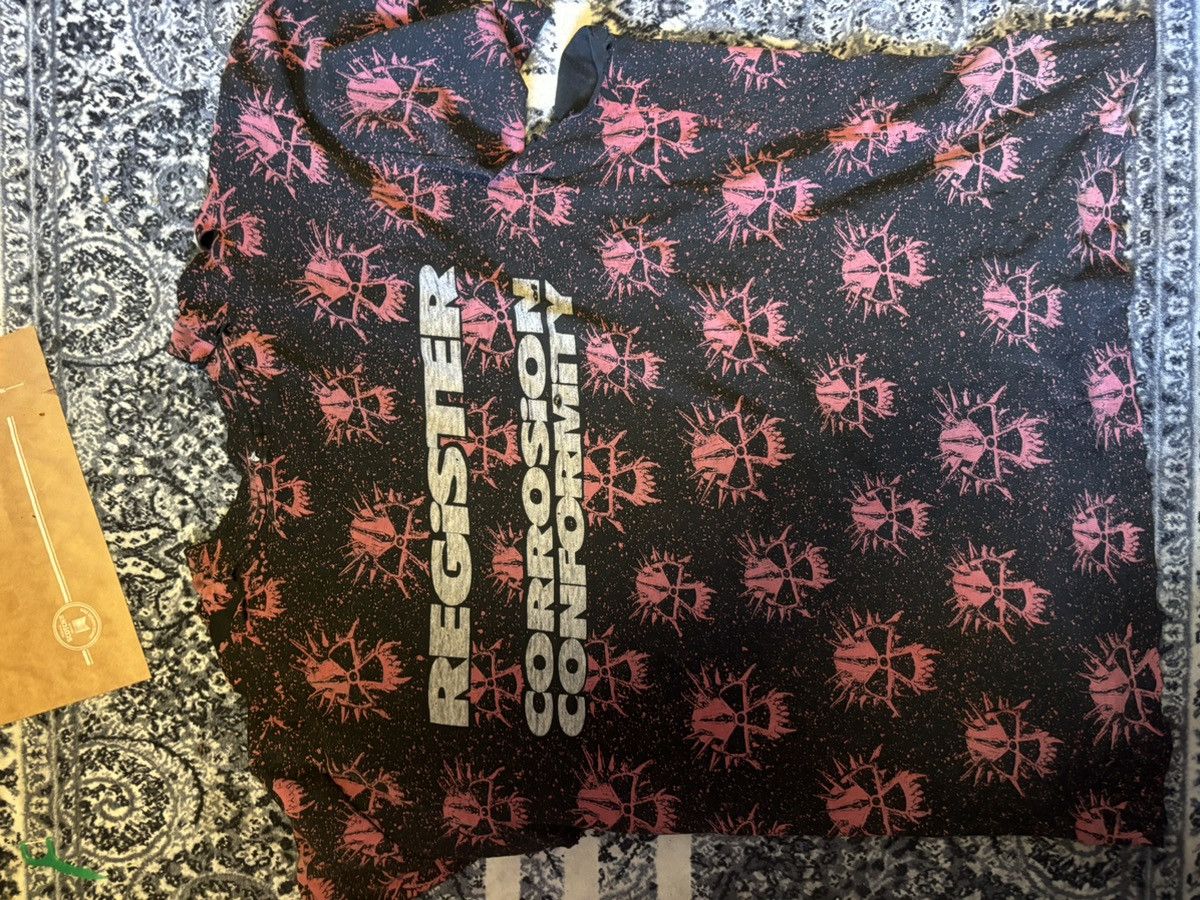Vintage Rare Vote with a Bullet Corrosion of Conformity shirt Size US XL / EU 56 / 4 - 7 Thumbnail