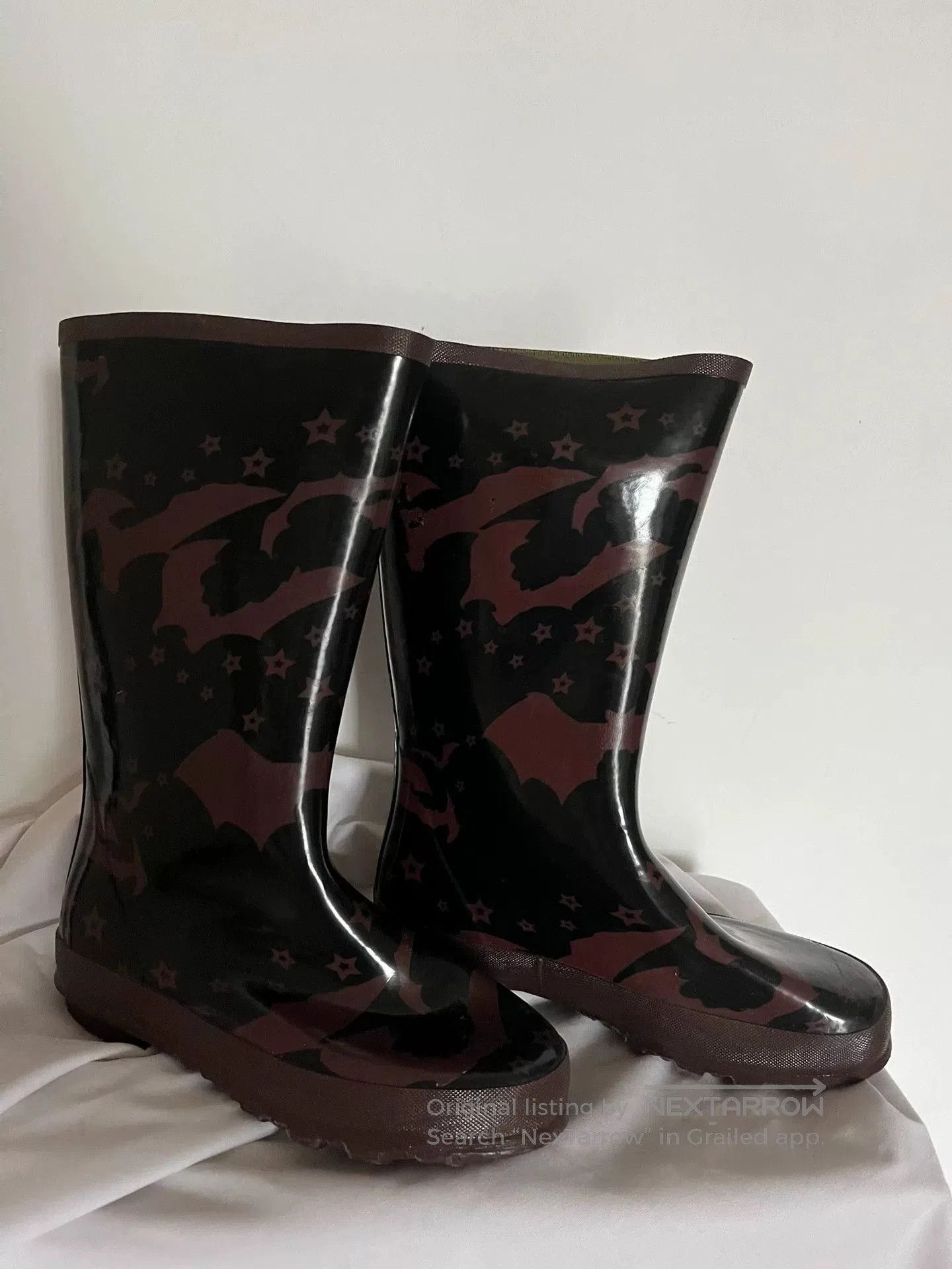 Jun Takahashi Undercover Witch Period Rain Boots. Size US 8.5 / IT 38.5 - 2 Thumbnail