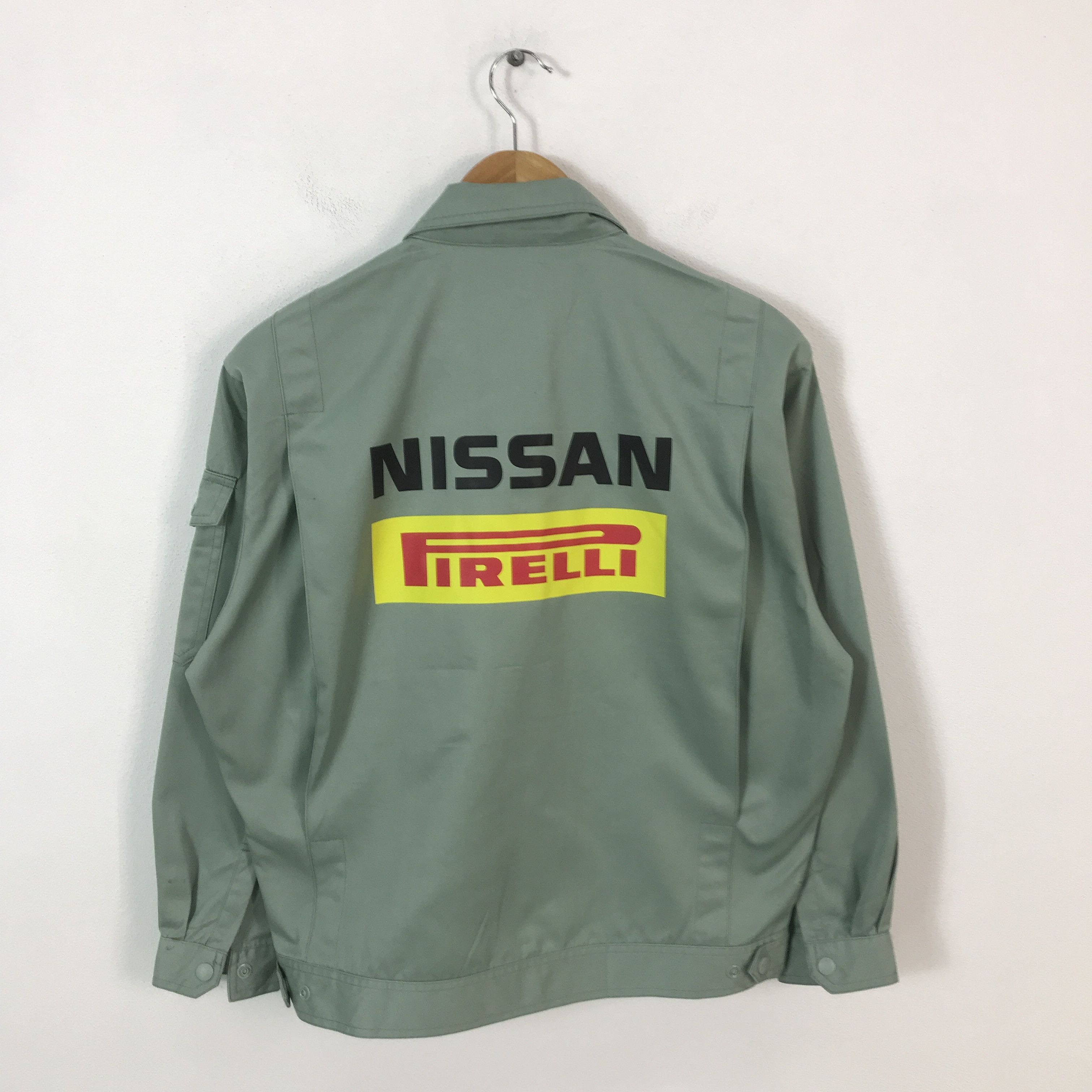 Gear for Sports Vtg Nissan X Pirelli Racing Motorsport custom Japan jacket Size US M / EU 48-50 / 2 - 1 Thumbnail