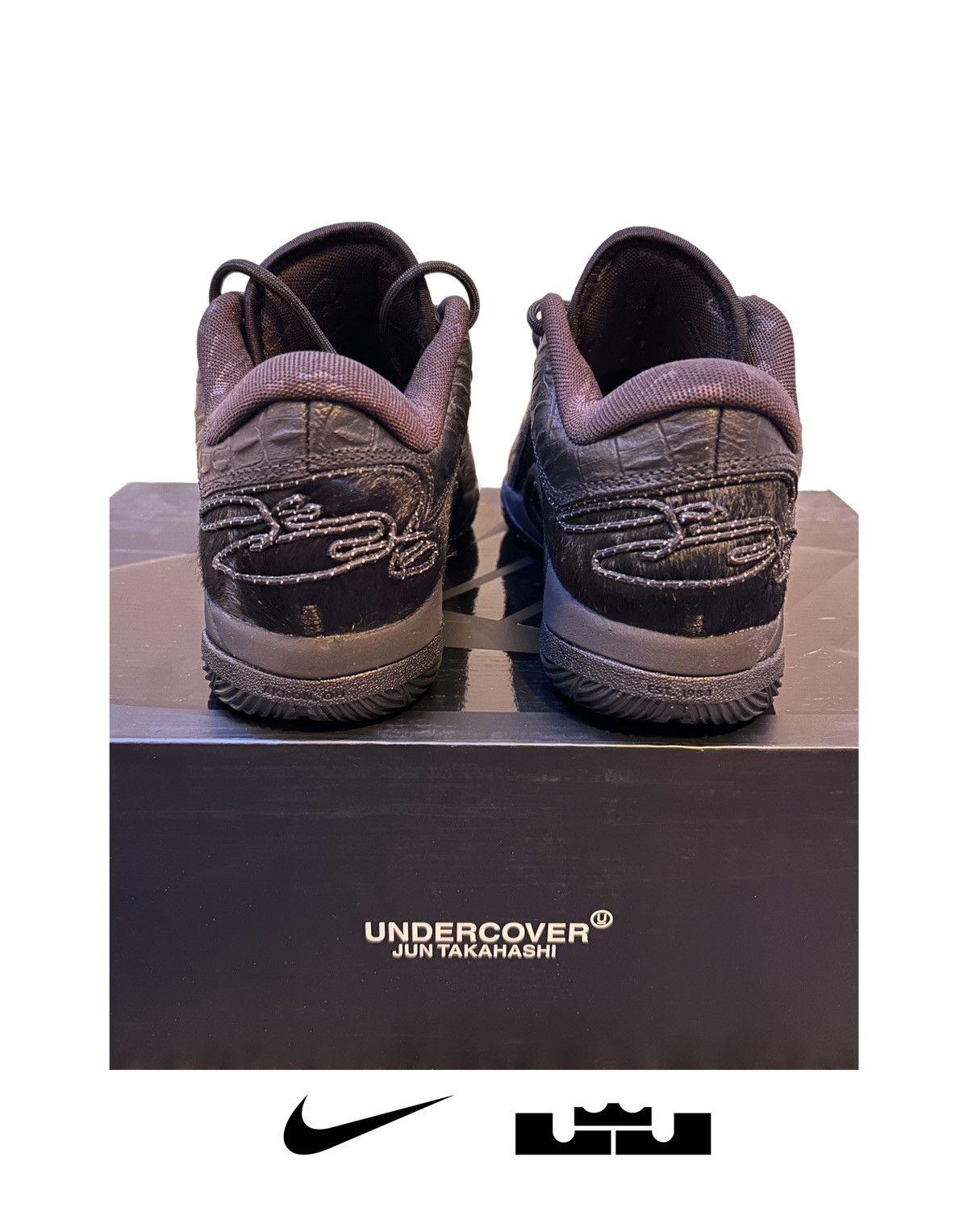 Nike ‘LIMITED’ LeBron 22 LX 'Black Label Pack' IB3866 001 Size US 5 / EU 37 - 5 Thumbnail
