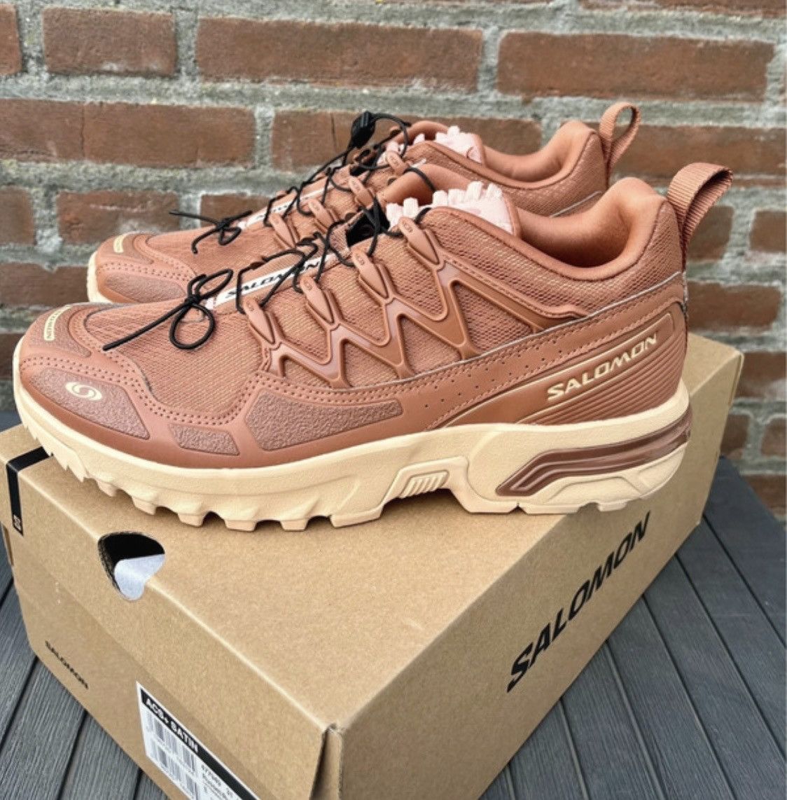Salomon Salomon acs satin hazelnut 10 outdoor hiking running Size US 10 / EU 43 - 3 Thumbnail