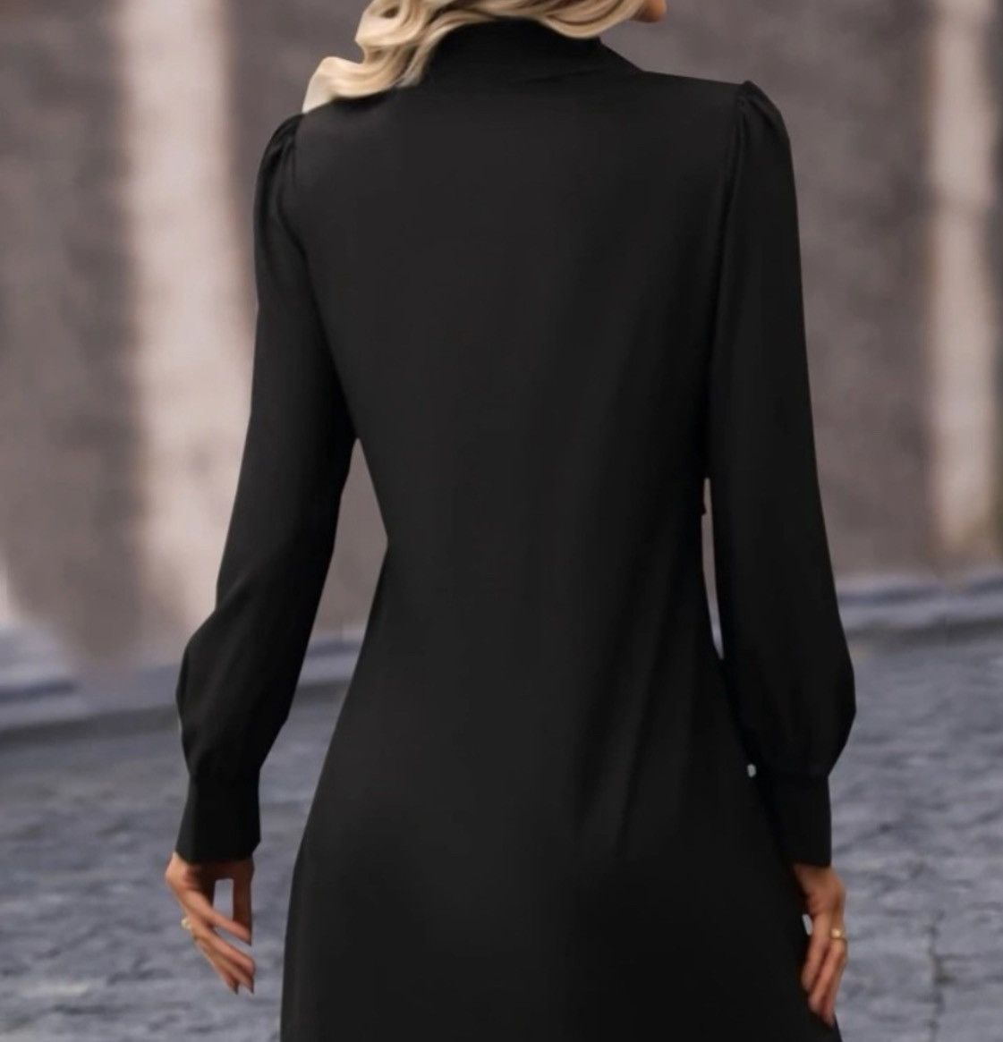 Designer × Other NWT, Lavishly Paris Women’s BowTie Shirt Dress Size M / US 6-8 / IT 42-44 - 8 Thumbnail