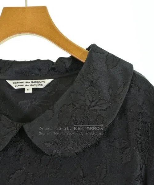 Comme des Garcons Comme Des Garcons Black vintage jacquard round neck dress Size S / US 4 / IT 40 - 5 Thumbnail