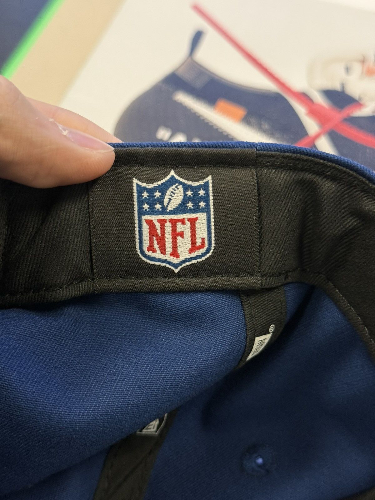 Gallery Dept. Gallery DEPT NFL Rams Hat Blue SnapBack Size ONE SIZE - 11 Thumbnail