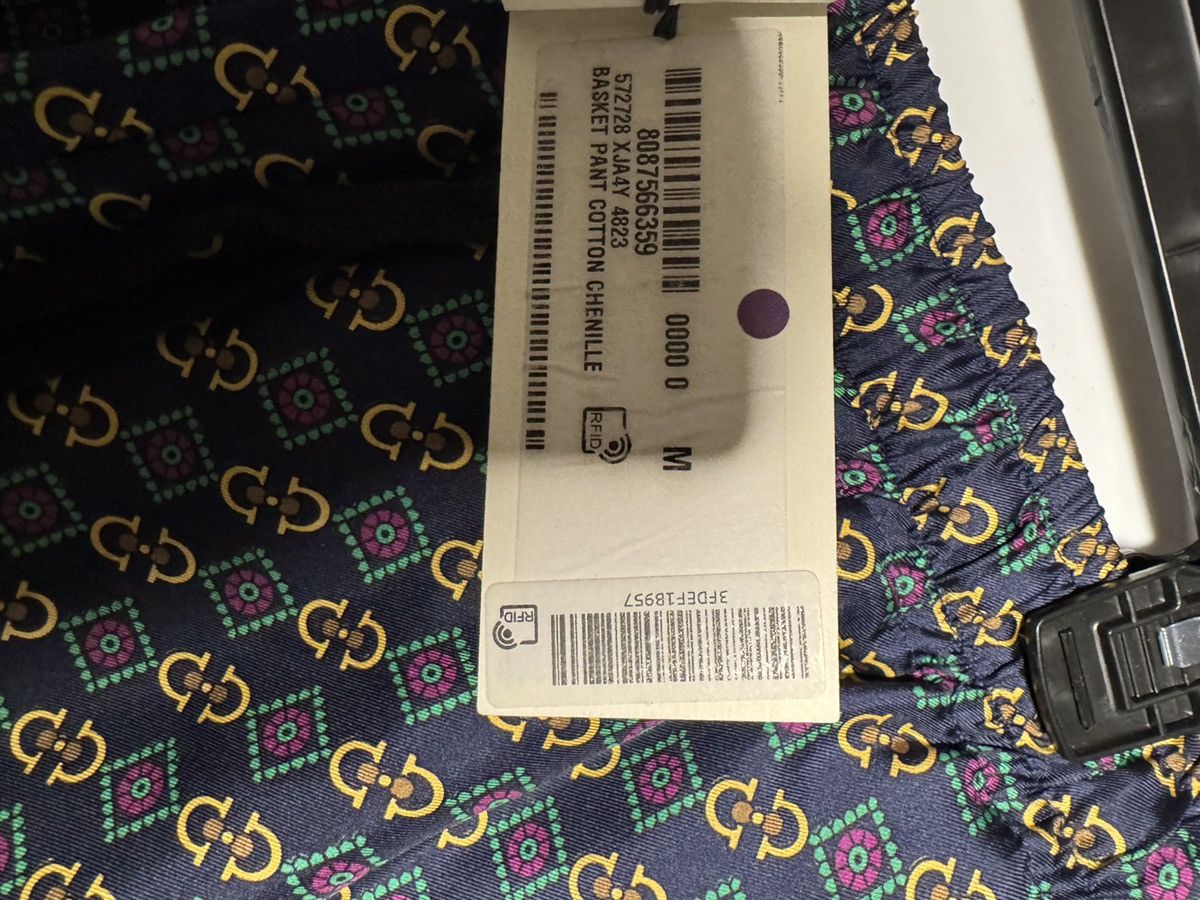 Gucci GUCCI Navy&Green Chain Monogram Shrots Size US 32 / EU 48 - 3 Thumbnail