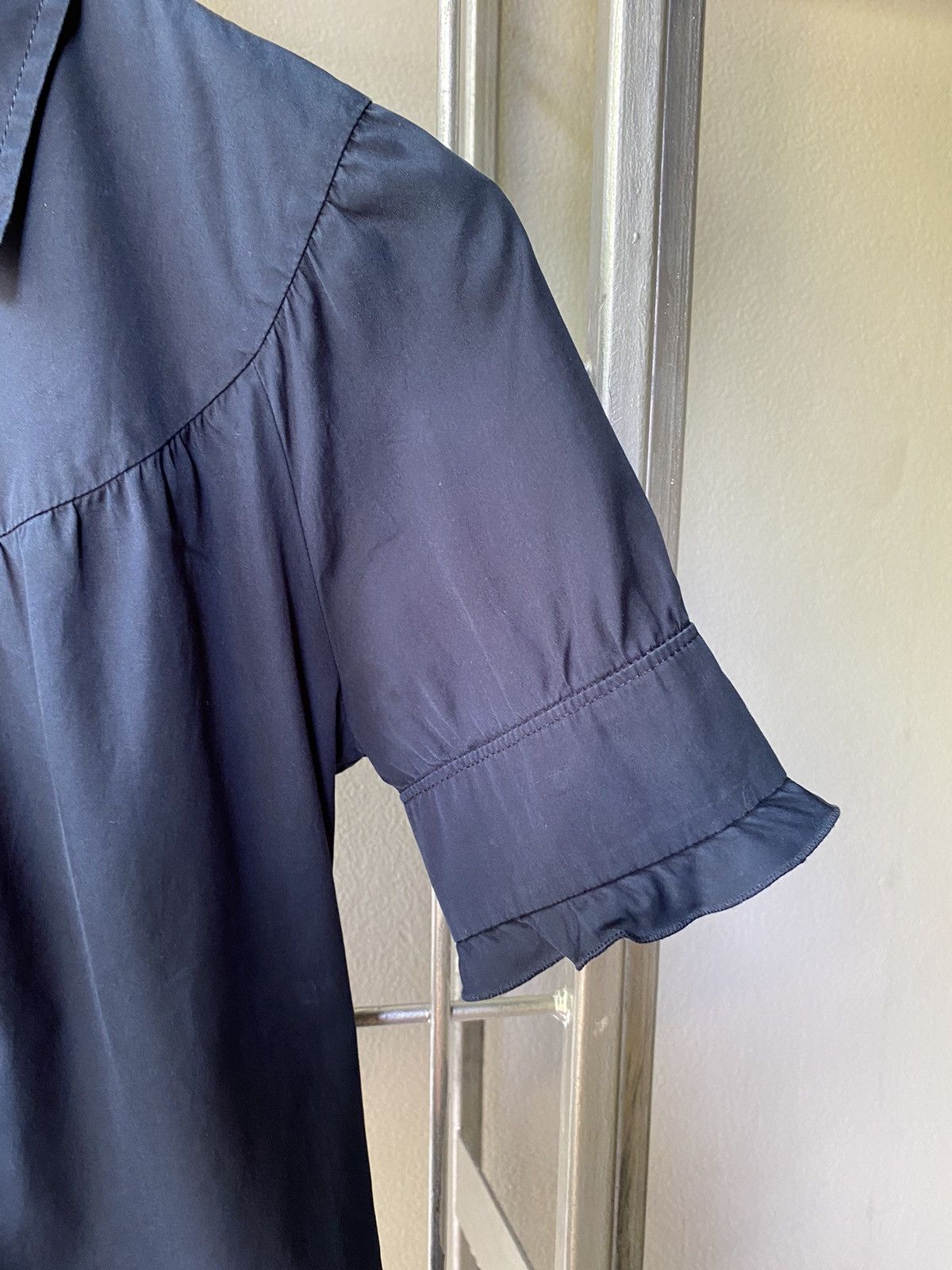 Miu Miu MIU MIU dark polo blouse Size ONE SIZE - 15 Thumbnail