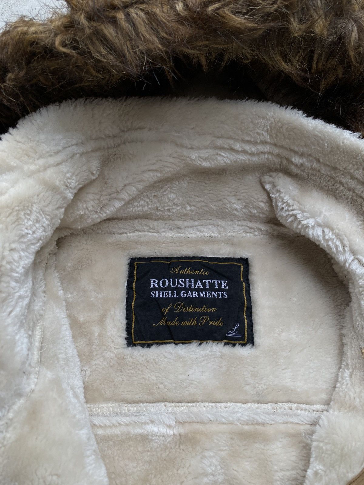Japanese Brand JAPANESE BRAND ROUSHATTE FUR PUNK GOTHIC JACKET Size US L / EU 52-54 / 3 - 7 Thumbnail