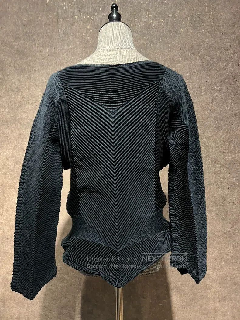 Issey Miyake Issey Miyake Main Line Bud Long Sleeve Top Size M / US 6-8 / IT 42-44 - 7 Thumbnail