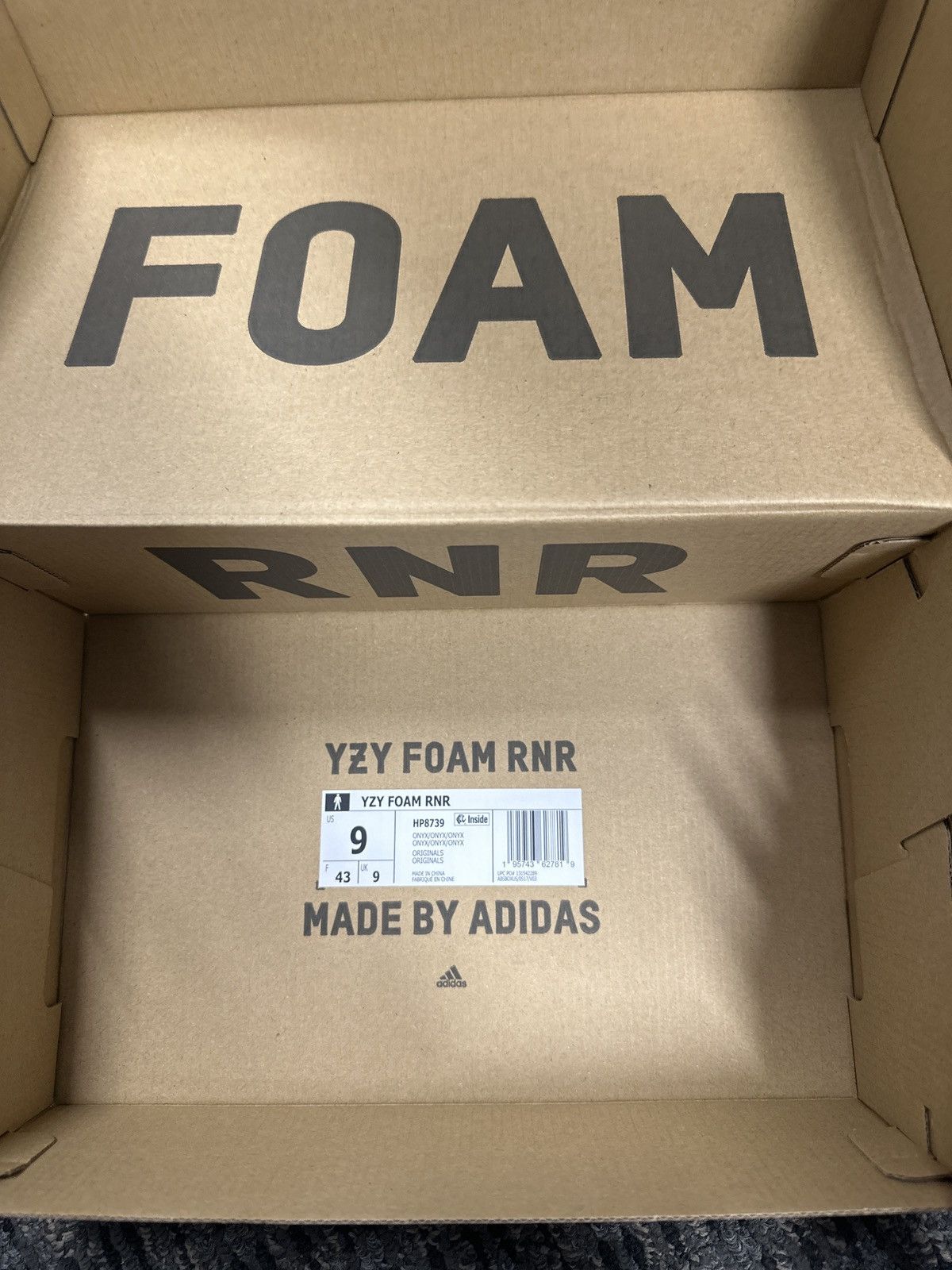 Adidas Yeezy foam runner onxy Size US 9 / EU 42 - 5 Thumbnail