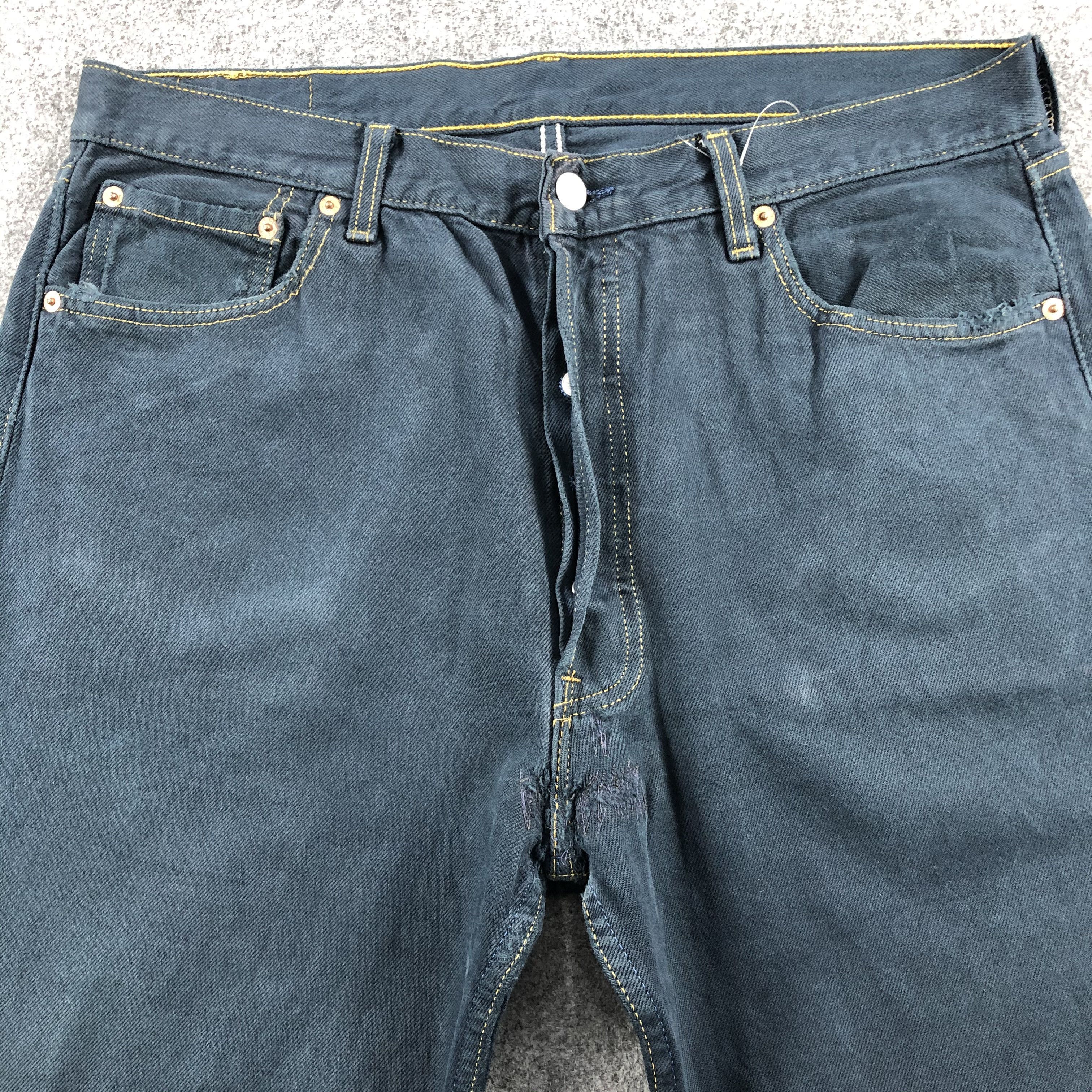 Levi's Vintage 90s Levis 501 Earth Tone Jeans-J1434 Size US 36 / EU 52 - 3 Thumbnail