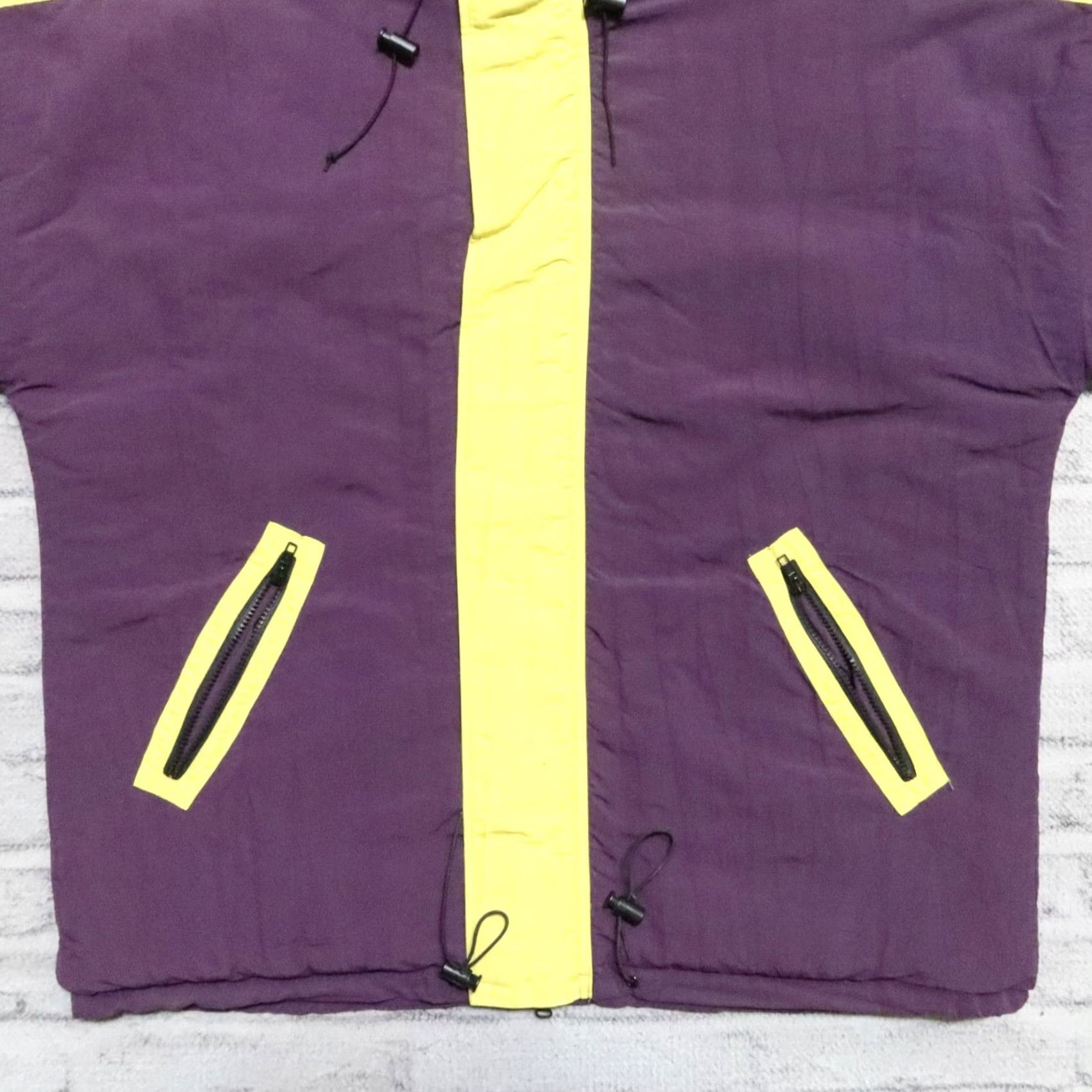 Vintage VINTAGE Sessions Snow Ski Parka Jacket Men L Purple 90s Snowboard Parka Jacket Size US L / EU 52-54 / 3 - 3 Thumbnail
