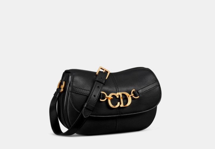 Dior o1w1db10225 Size: OS / M9380UB Small CD Besace Bag in Black Size ONE SIZE - 1 Thumbnail