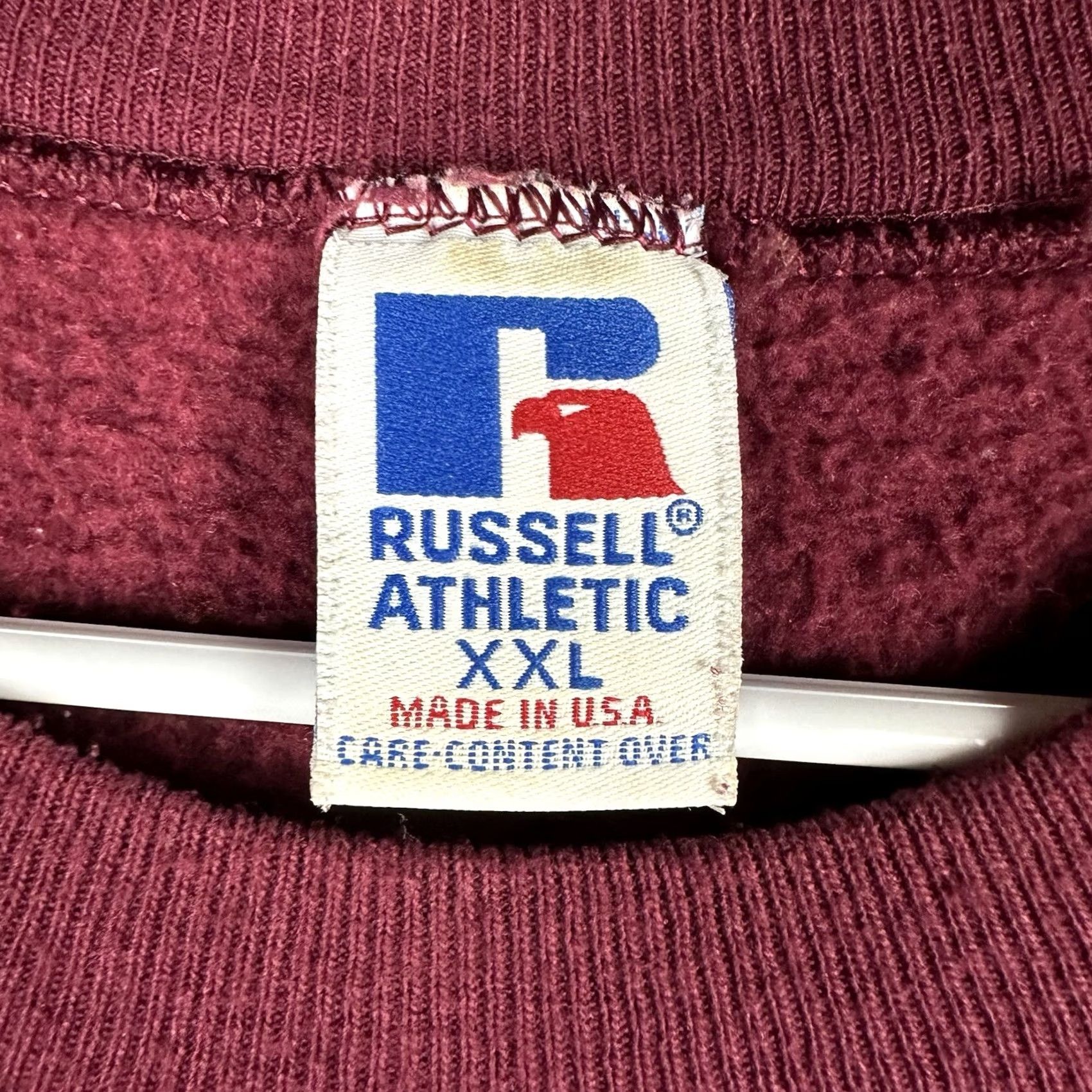 Russell Athletic VINTAGE Russell Athletic Sweatshirt Central Michigan University 2XL USA 90s Mens Size US XXL / EU 58 / 5 - 4 Thumbnail