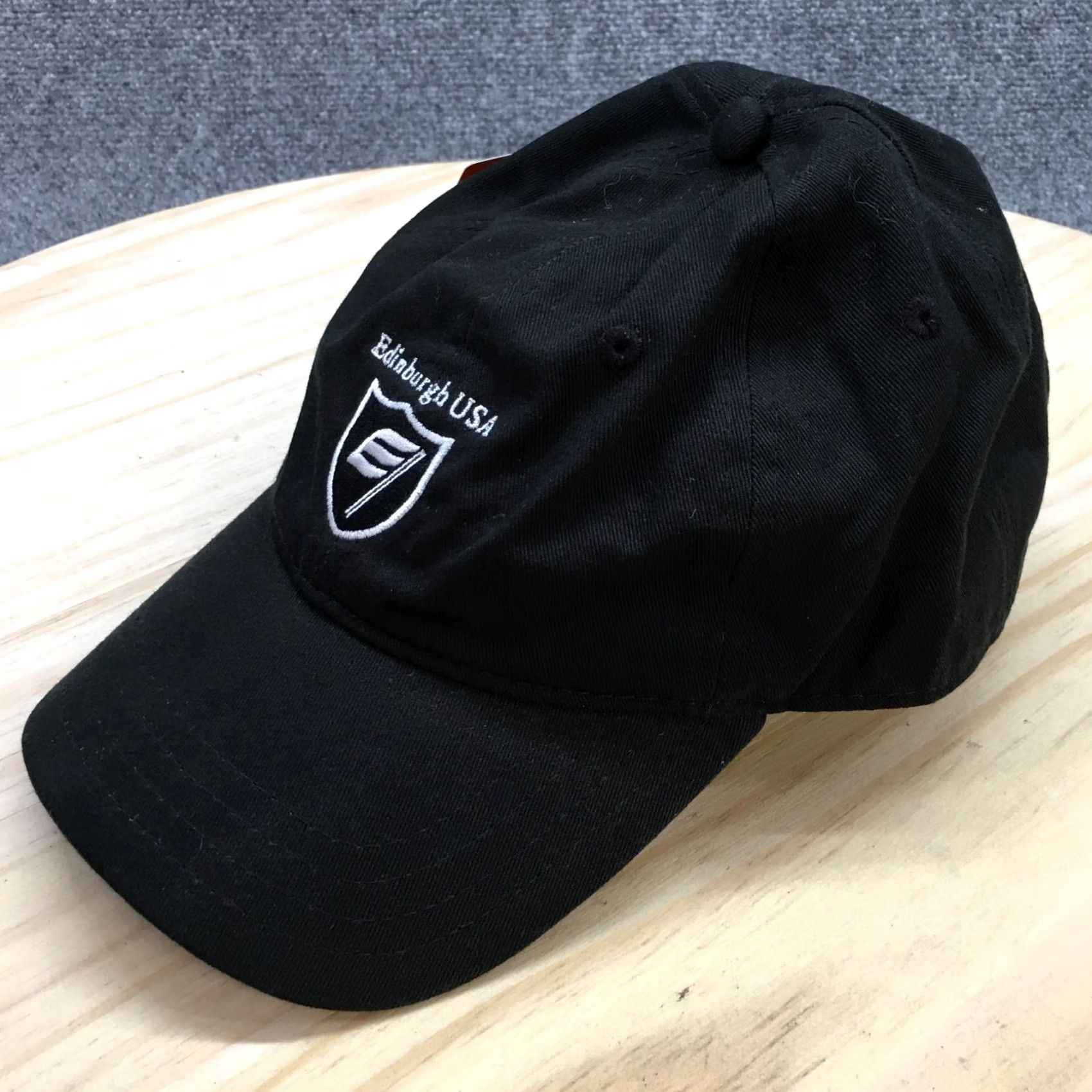 Logo 7 Pukka Edinburgh USA Baseball Cap Hat Mens One Size Black Embroidered Logo NEW Size ONE SIZE - 2 Thumbnail