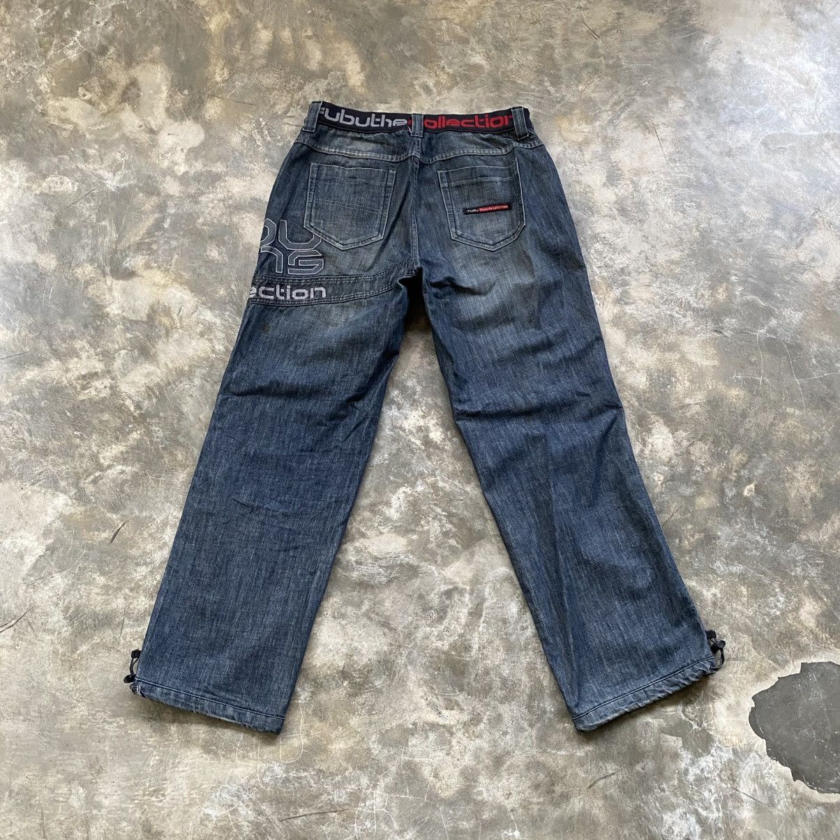 Fubu Fubu The Colection Y2K Style Denim Pants Size US 35 - 8 Thumbnail