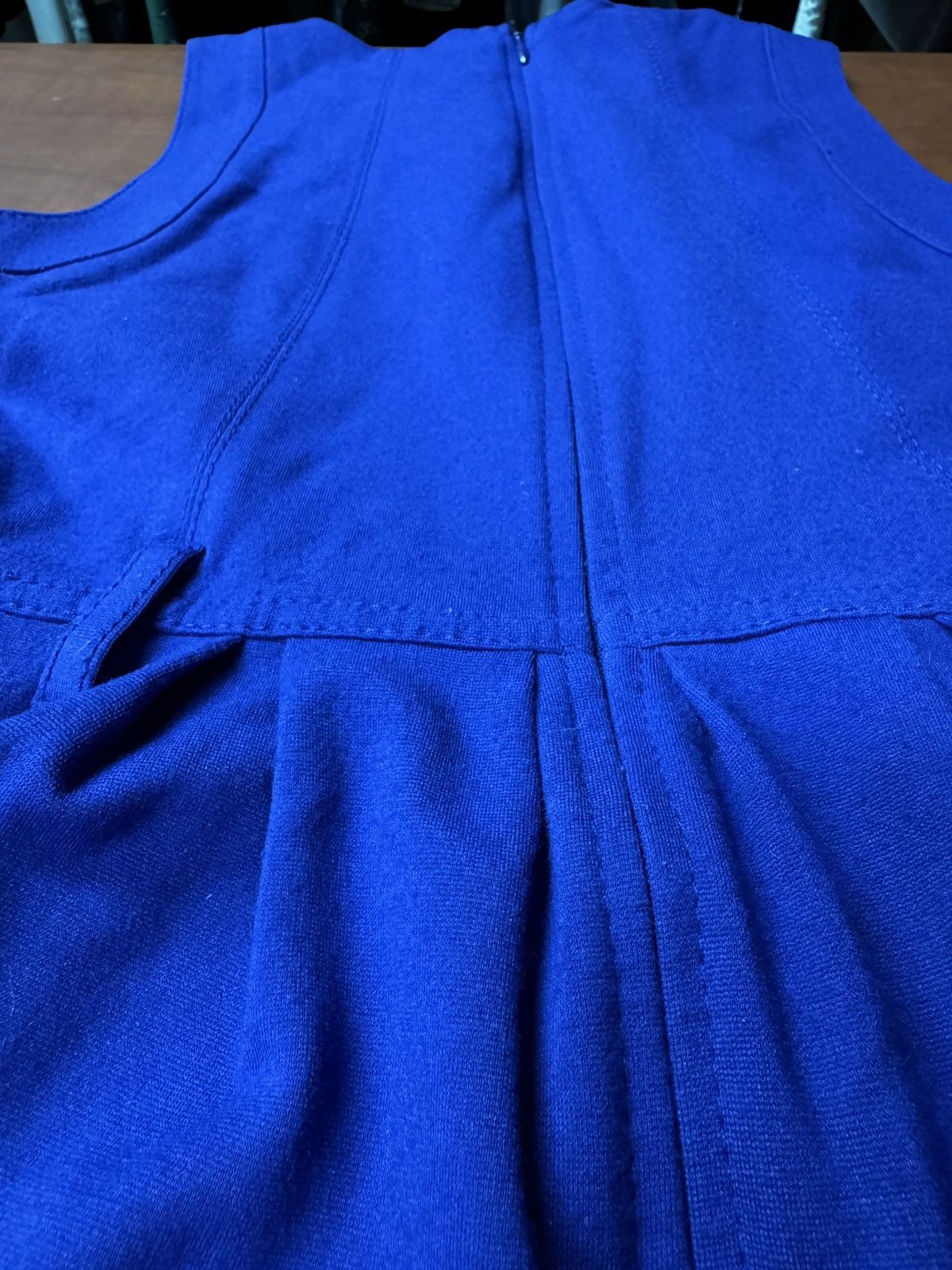 Theory Theory Royal Blue Structured Fit & Flare Dress — Size 2 Size XS / US 0-2 / IT 36-38 - 6 Thumbnail