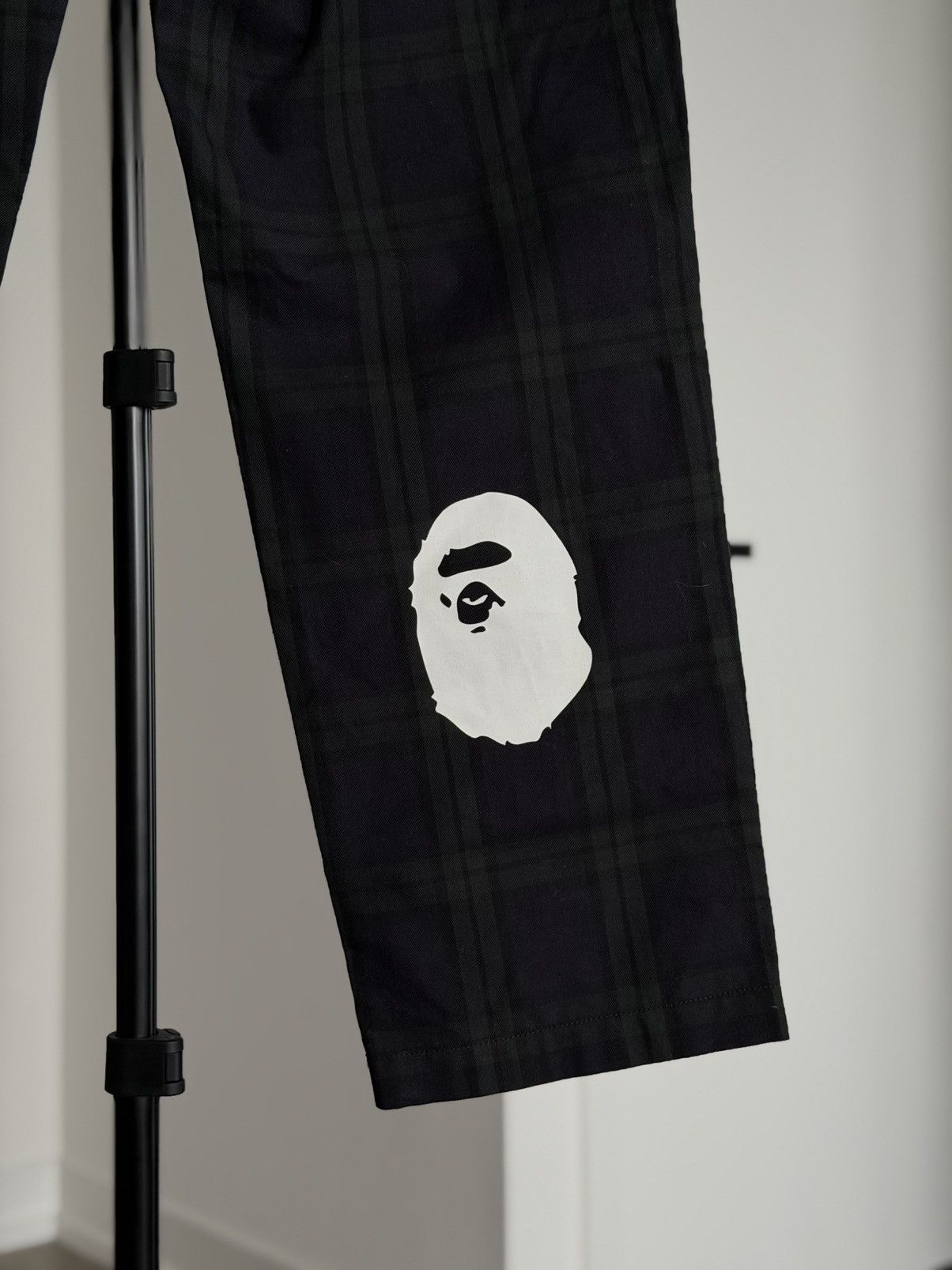 Bape × Mastermind Japan BAPE x Mastermind Japan FW22 Check Plaid Pants Made in Japan Size US 31 - 5 Thumbnail