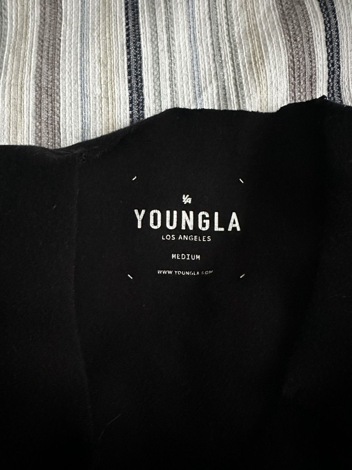 YoungLA YoungLA 815 Raw Neck Cloud Longsleeve Size US M / EU 48-50 / 2 - 3 Thumbnail