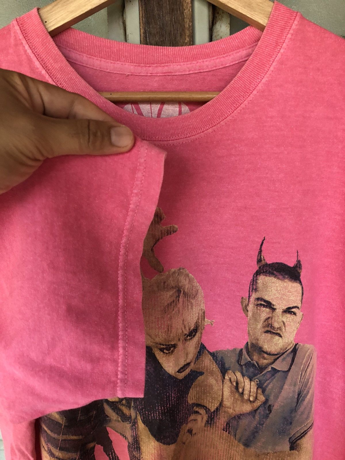 Band Tees Vintage No Doubt Pink Shirt Tee Size US XL / EU 56 / 4 - 4 Thumbnail