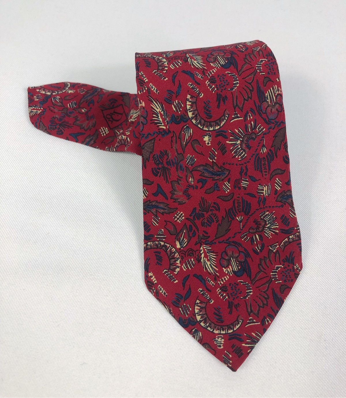 Christian Dior Monsieur Rare Vintage Christian Dior Monseiur Abstract Silk Tie Size ONE SIZE - 9 Thumbnail