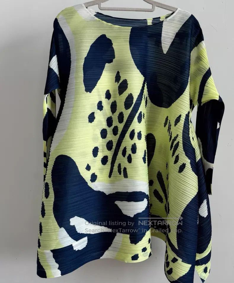 Issey Miyake Issey Miyake Seed Horizontal Stripe Top Size L / US 10 / IT 46 - 1 Thumbnail