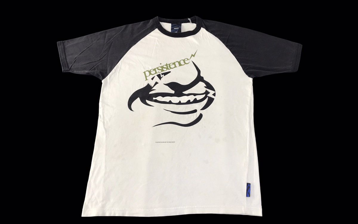 Japanese Brand Schemer Persistence Raglan Big Mouth Printed Tee Size US M / EU 48-50 / 2 - 1 Thumbnail