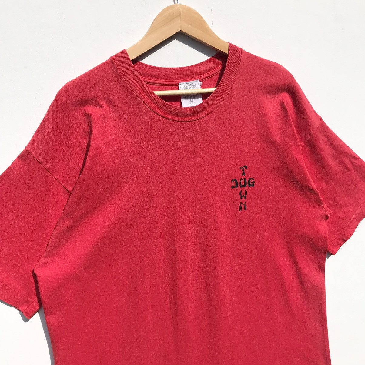 Vintage Vintage 90s Dog Town Flame Shirt Dog Town Skatebording Size US L / EU 52-54 / 3 - 7 Thumbnail