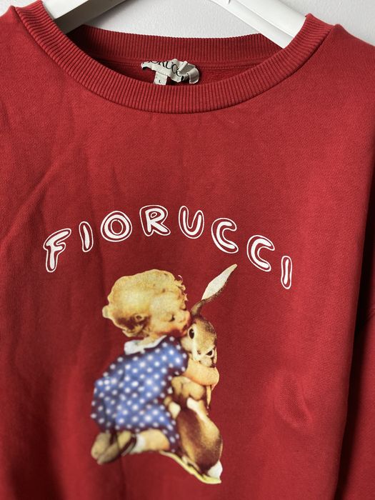 Fiorucci Fiorucci rabbit hug graphic sweatshirt crewneck Grailed